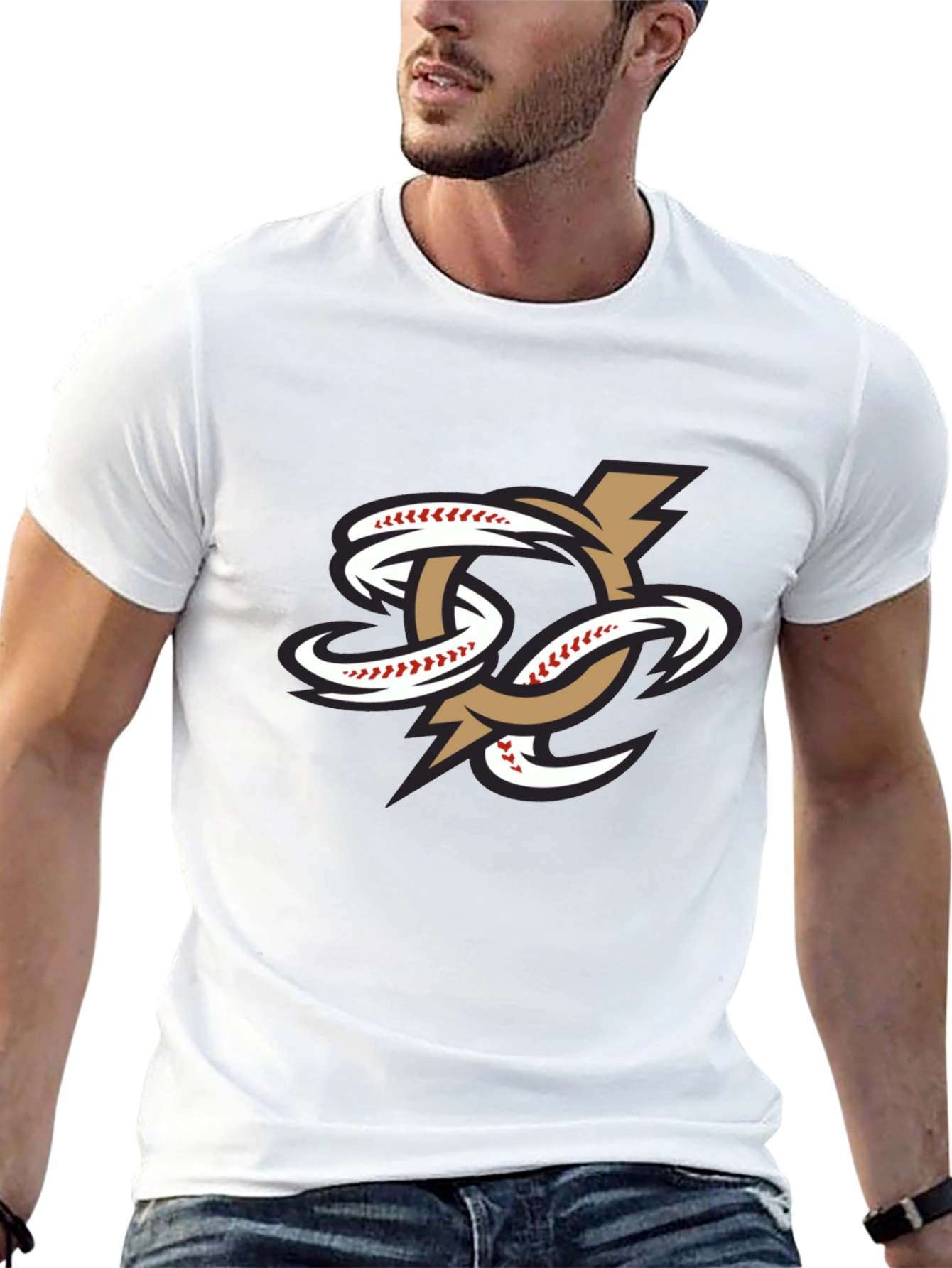 Baseball Logo T-Shirt - Black