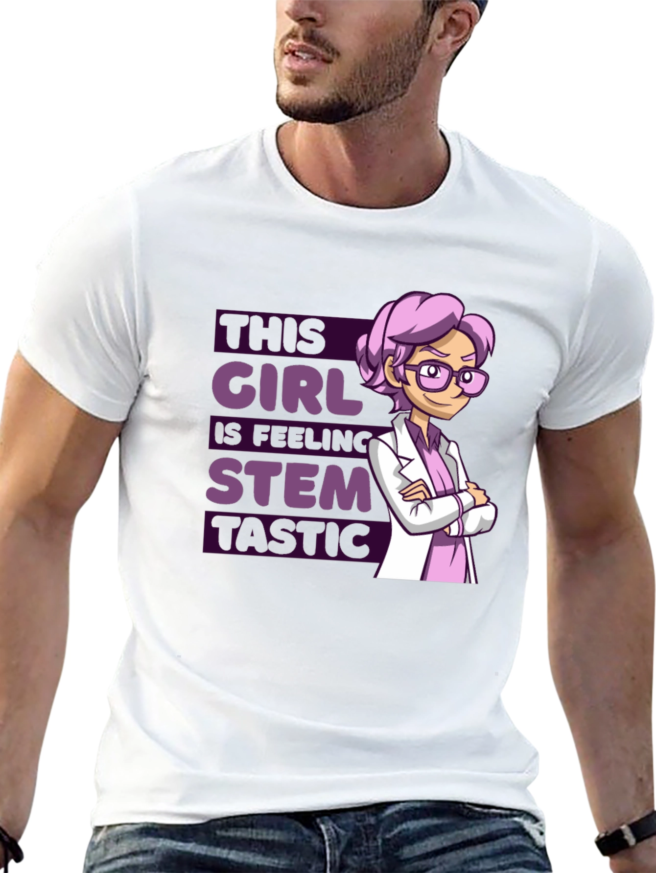STEM Girl T-Shirt - Science Geek Fashion