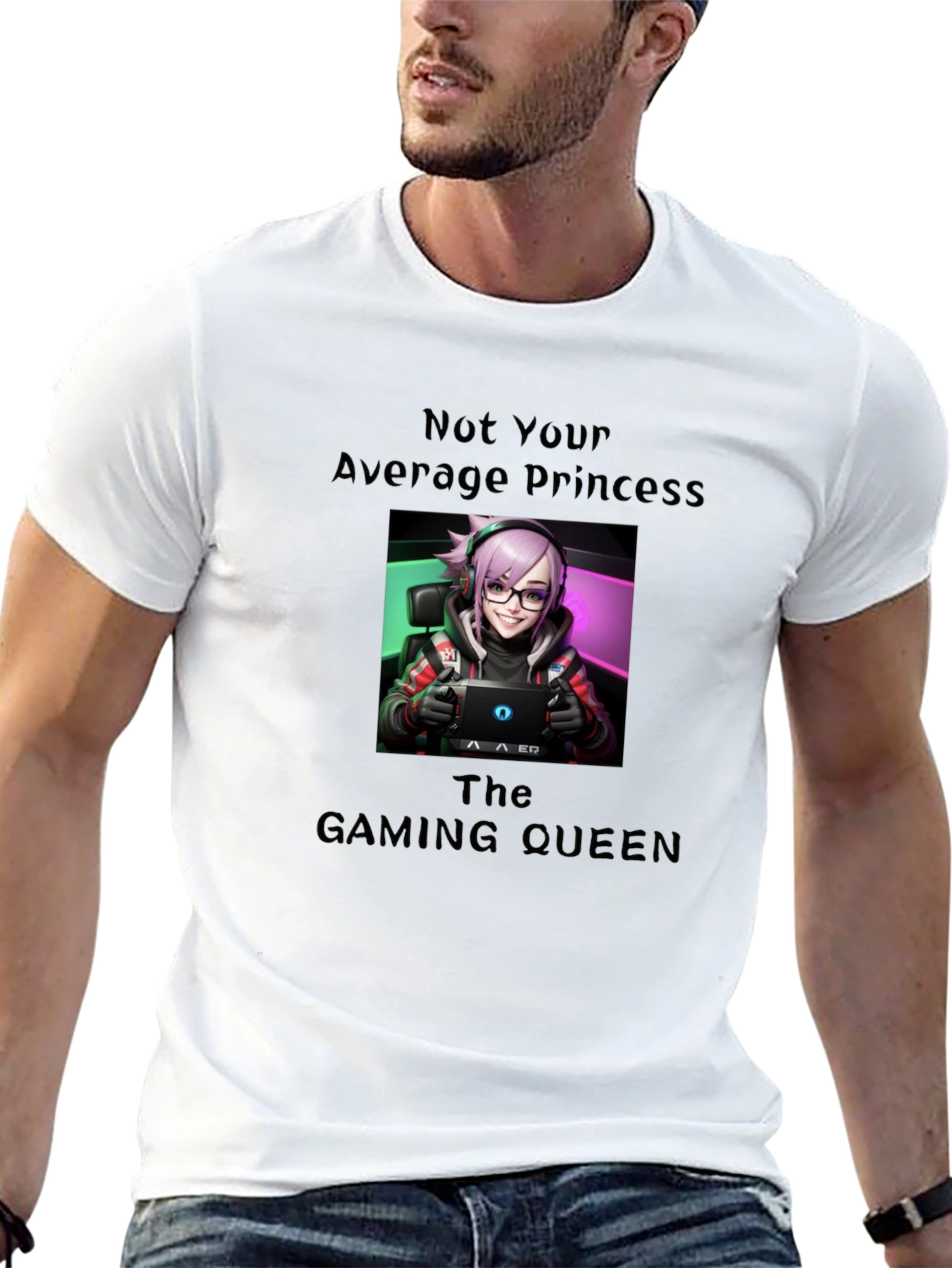 Not Your Average Princess Gaming Queen T-Shirt