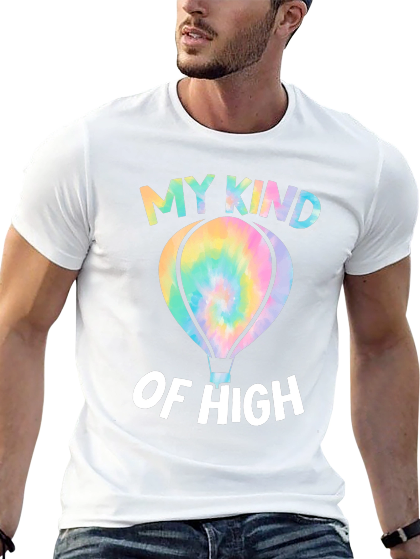 My Kind of High Hot Air Balloon Graphic Tee
