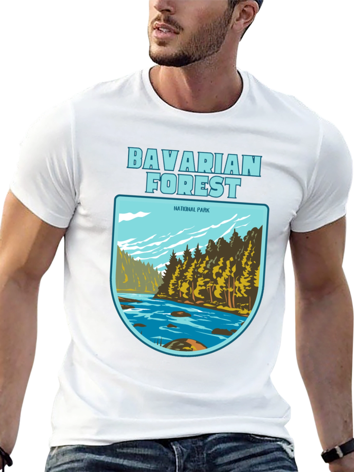 Bavarian Forest National Park Graphic T-Shirt