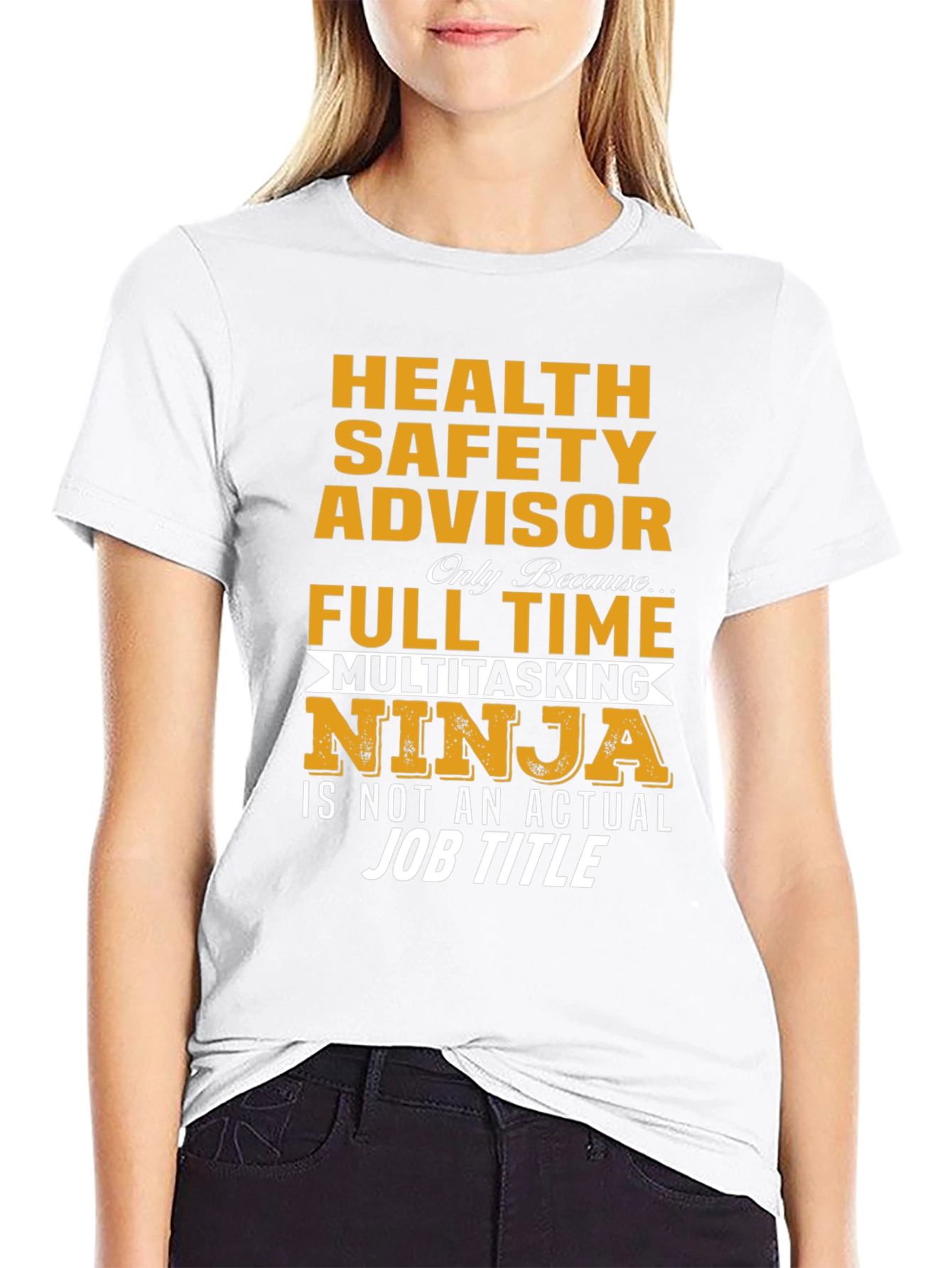 Health Safety Advisor Ninja T-Shirt