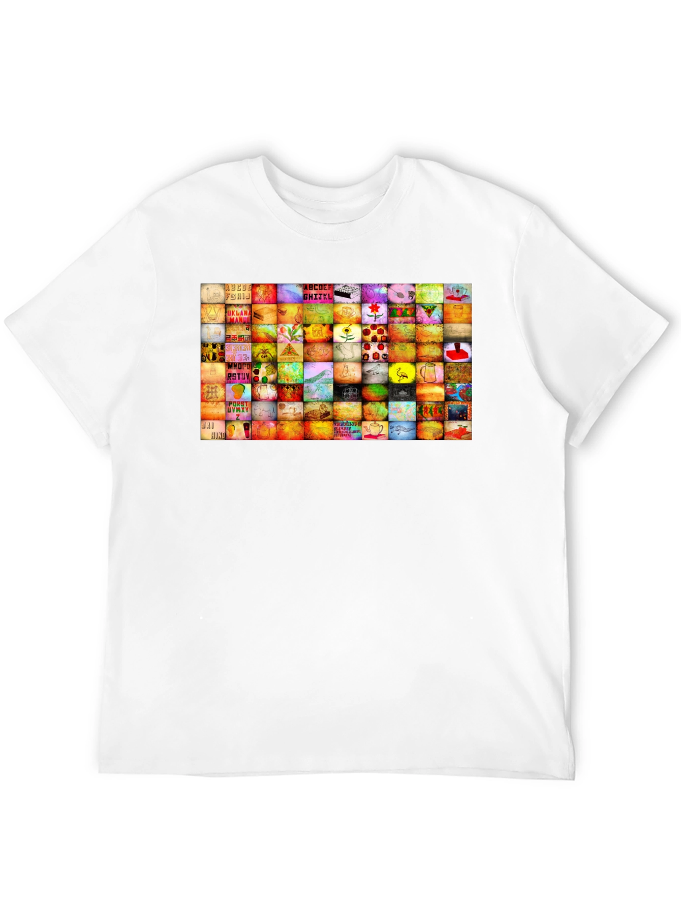 Spongebob Squarepants Collage Graphic T-Shirt