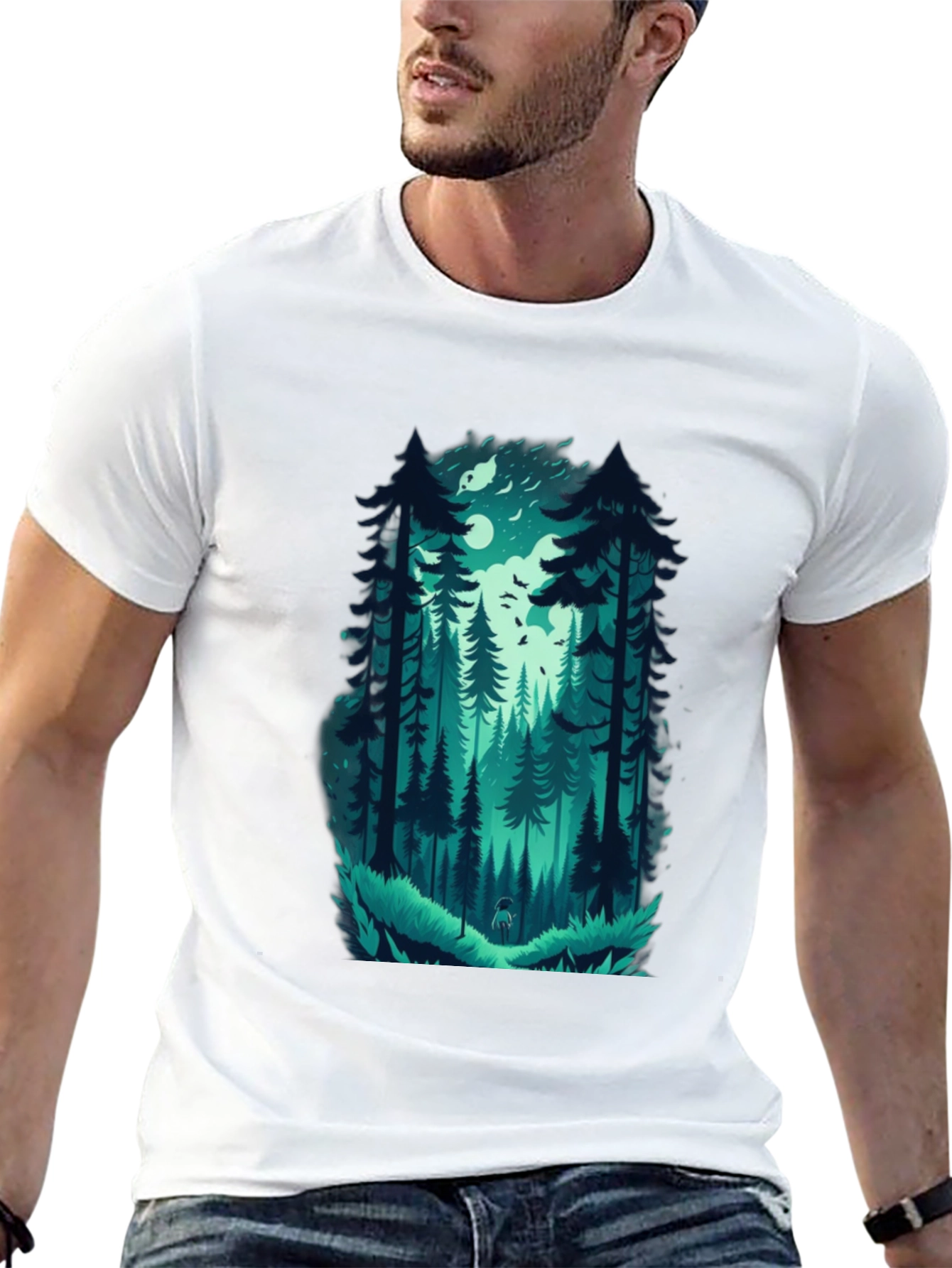 Natures Embrace Tee - Forest Design