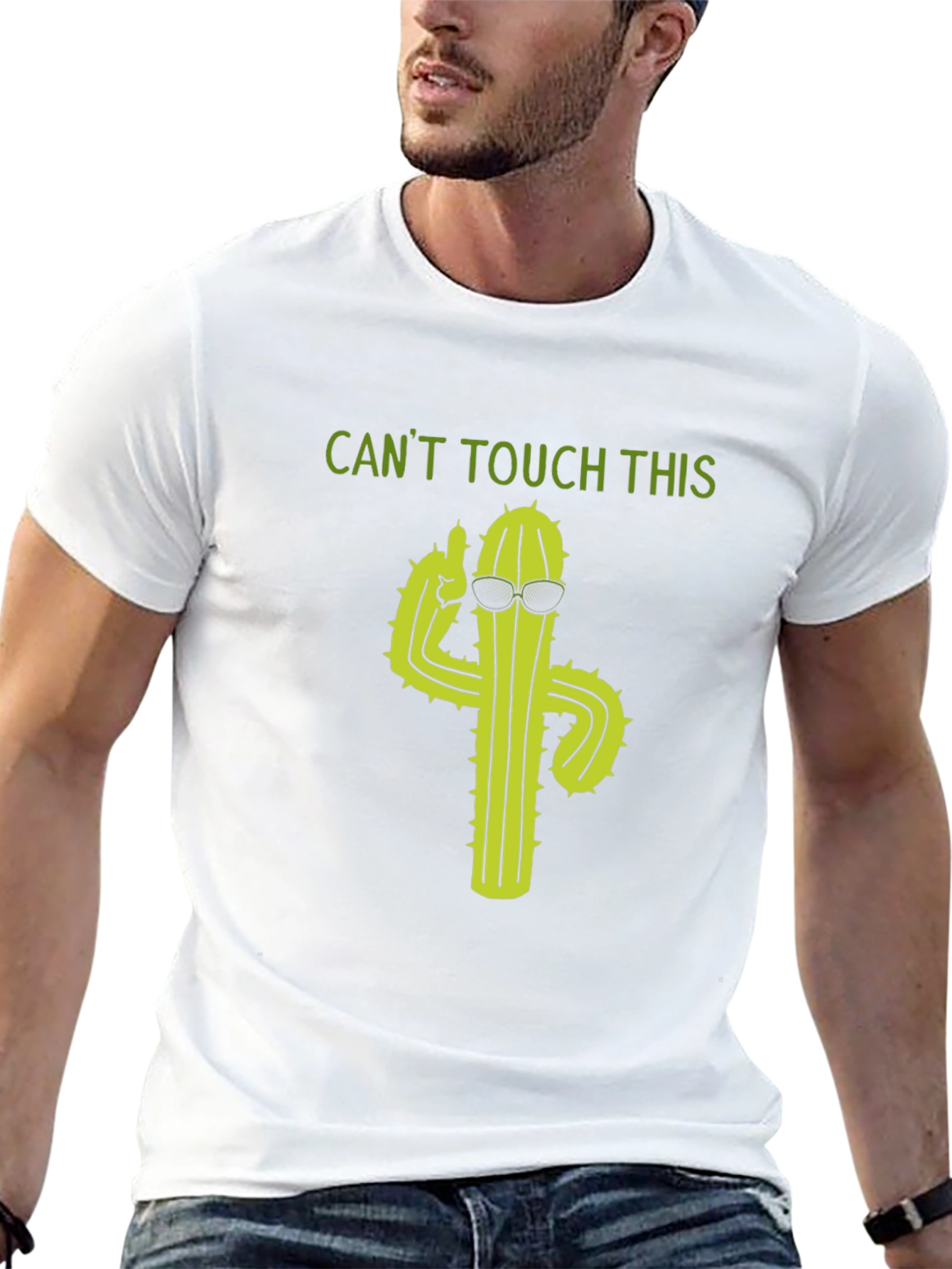 Cool Cactus T-Shirt - Cant Touch This Graphic Tee