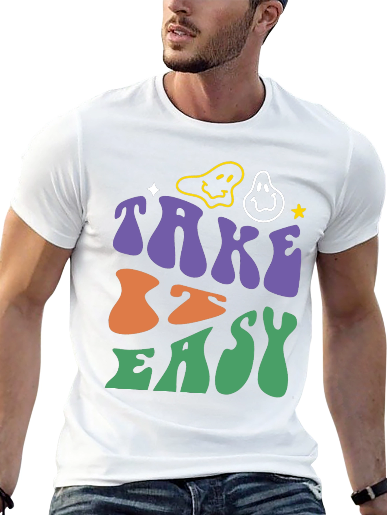 Groovy Take it Easy Graphic Tee