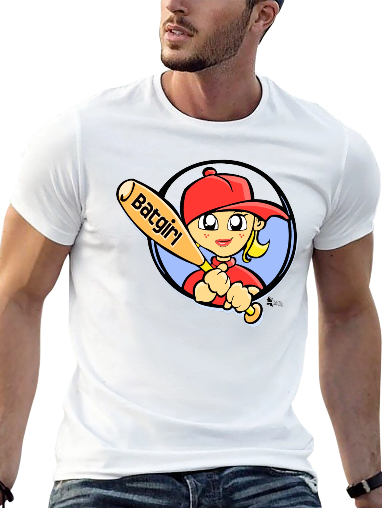 Batgirl Baseball T-Shirt
