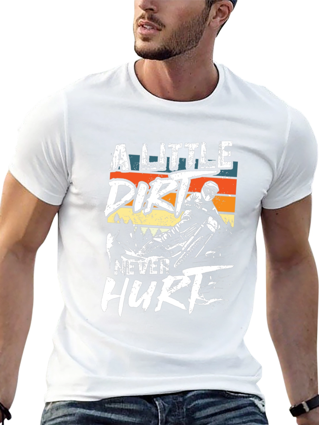 Dirt Bike T-Shirt: A Little Dirt Never Hurt