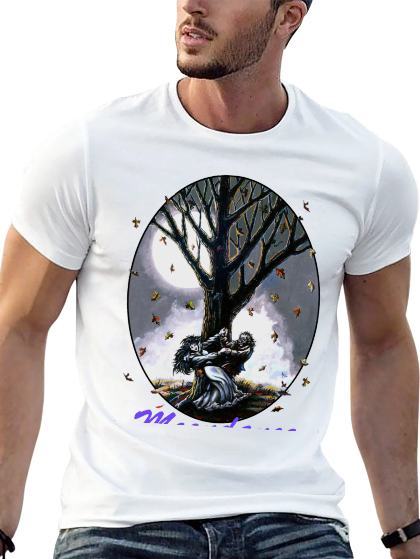 Mystical Moonlit Tree T-Shirt