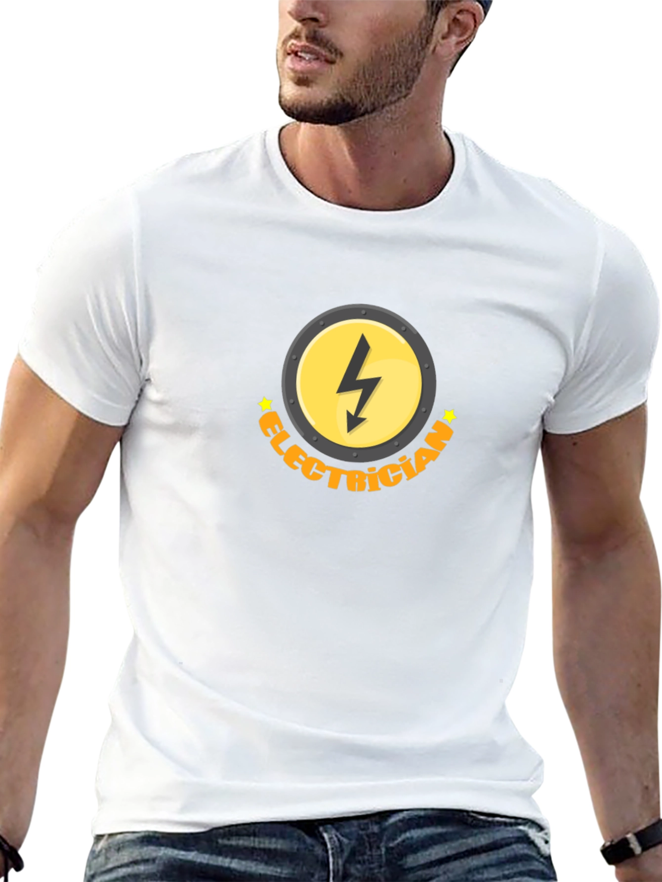 Electrician T-Shirt - Bold Graphic Design