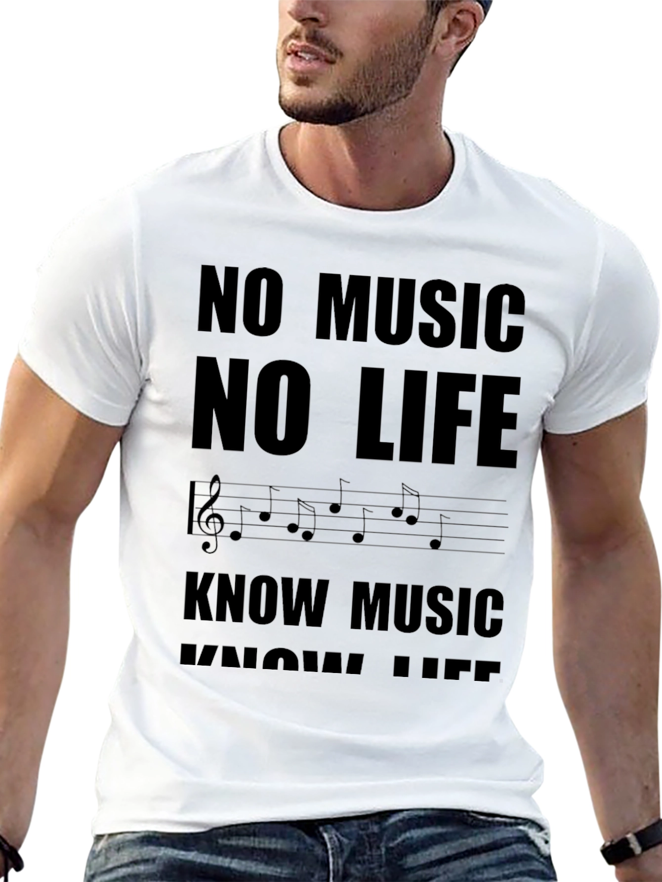 Music Lovers Tee: No Music No Life