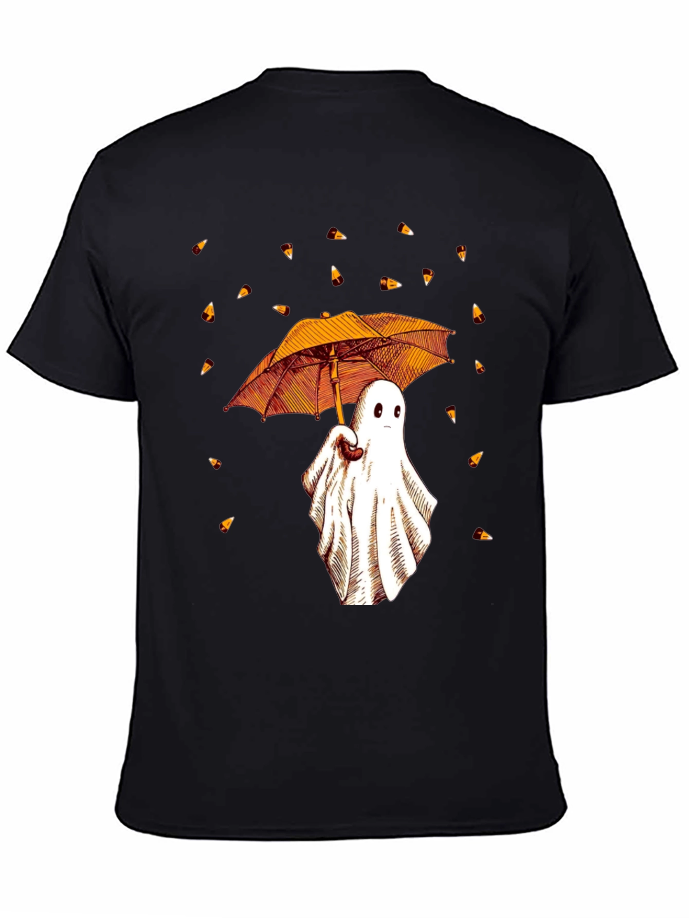 Ghost with Umbrella Graphic Tee