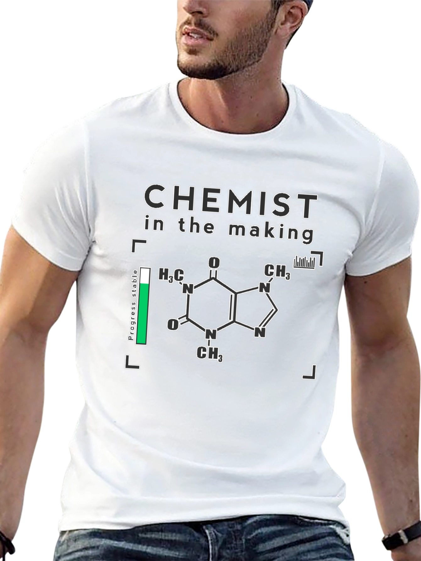 Chemist in the Making Black T-Shirt