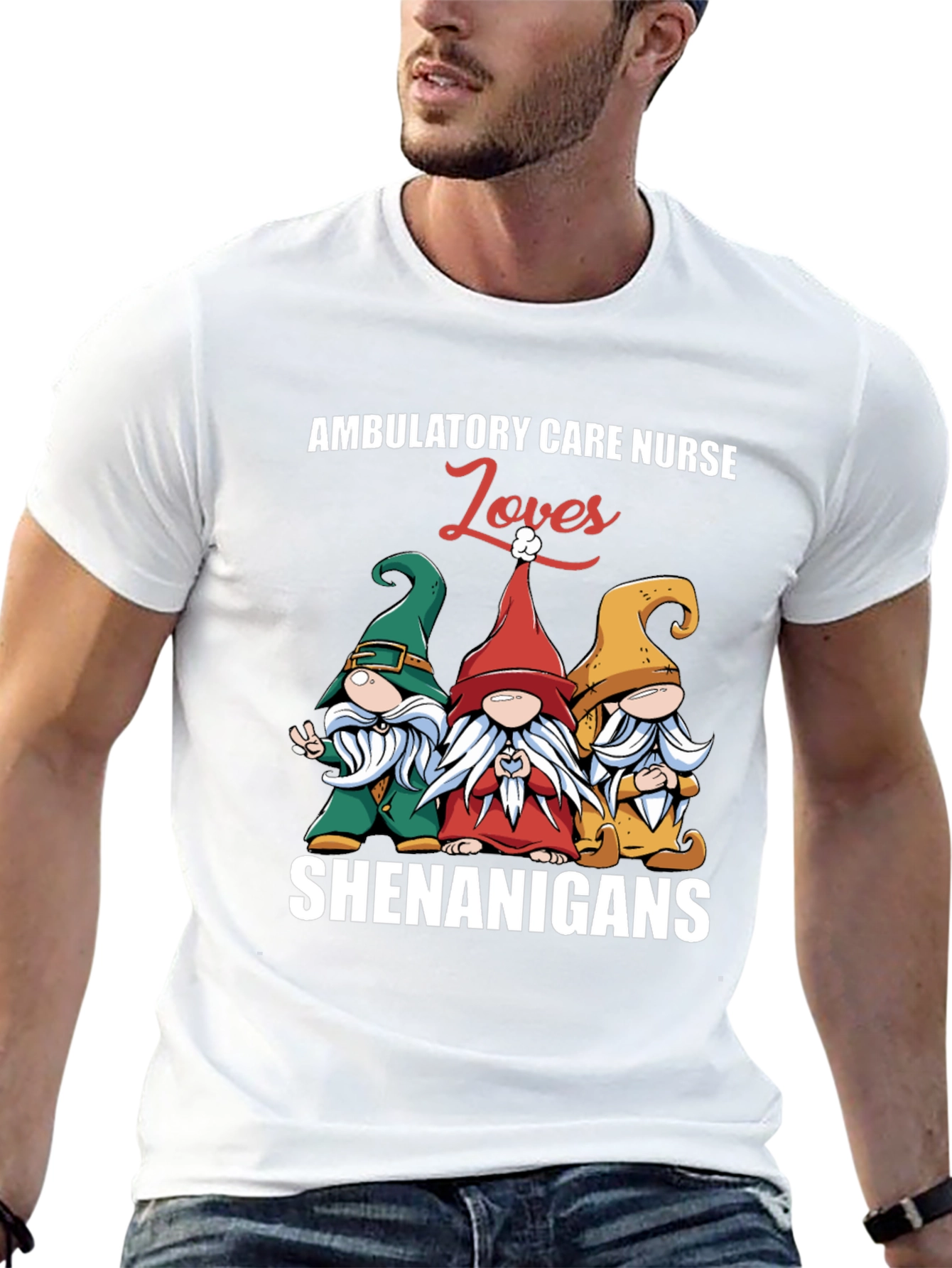 Ambulatory Care Nurse Loves Shenanigans T-Shirt