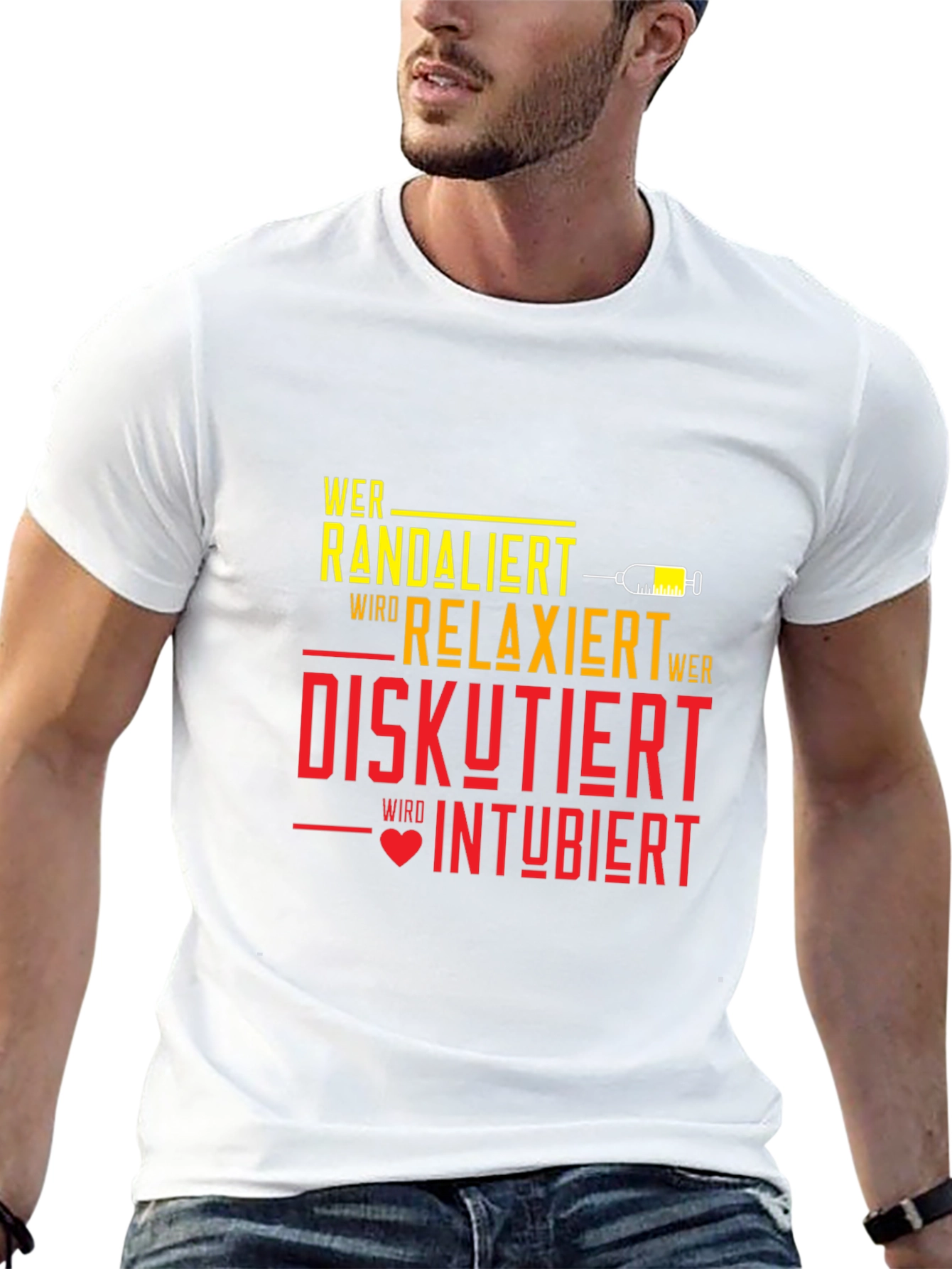 Wer Randaliert Relaxiert Graphic Tee