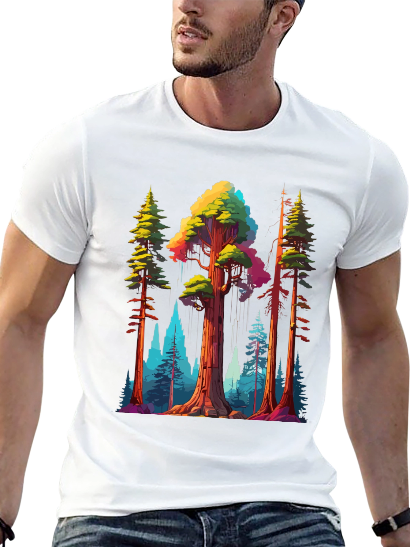 Sequoia Forest Graphic Tee