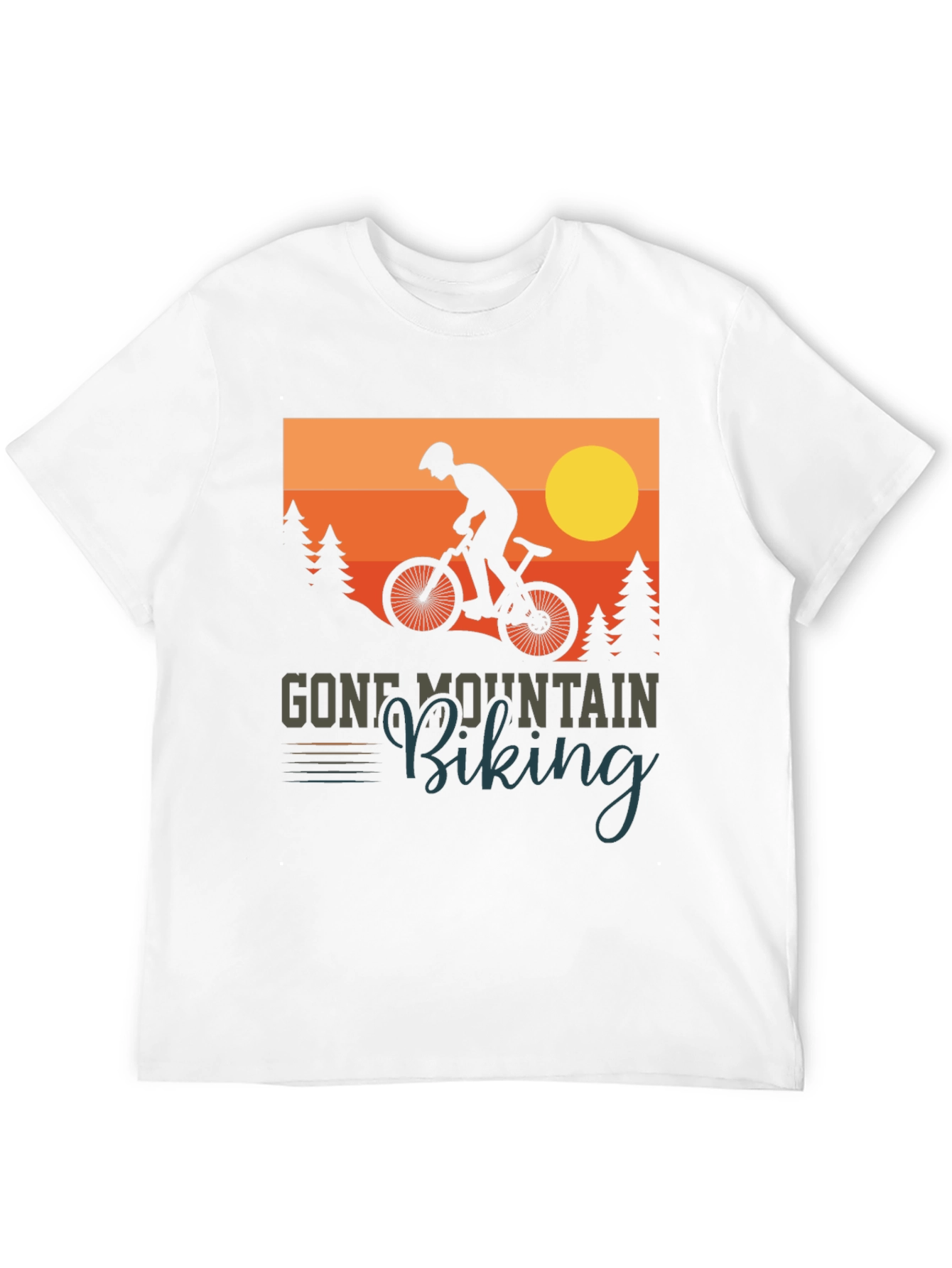 Gone Mountain Biking T-Shirt