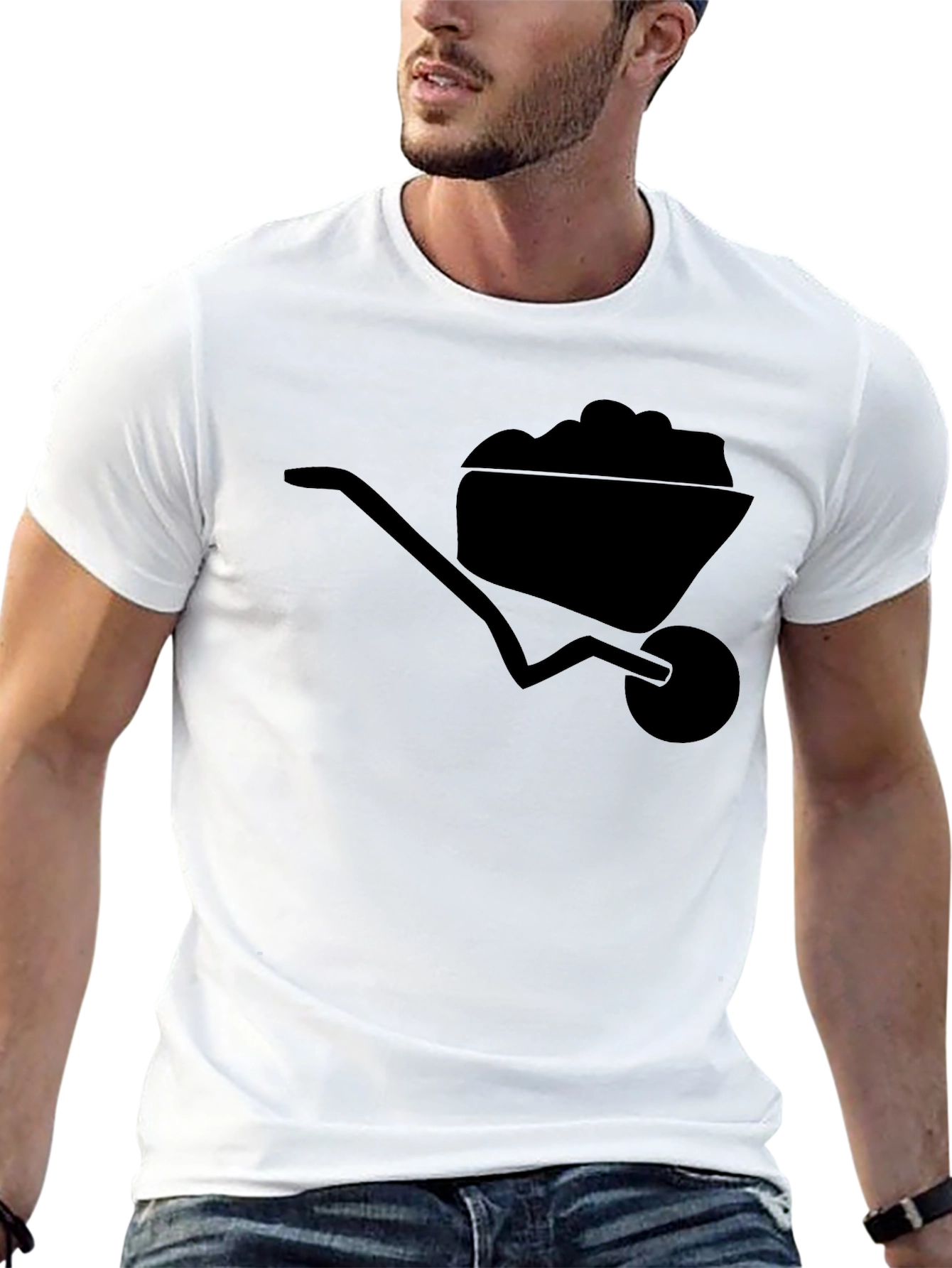 Wheelbarrow Graphic T-Shirt