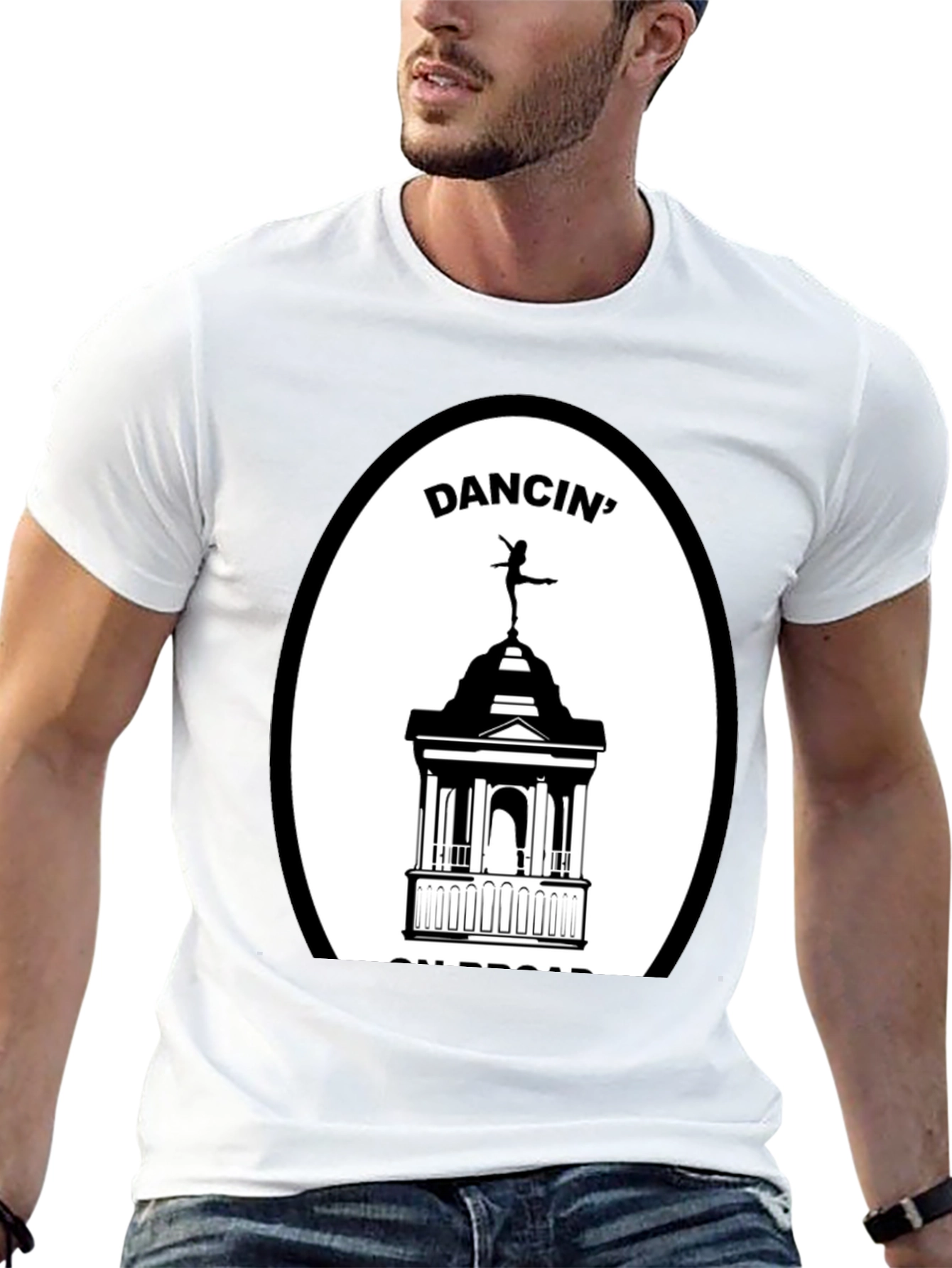 Dancin on Broad Black T-Shirt