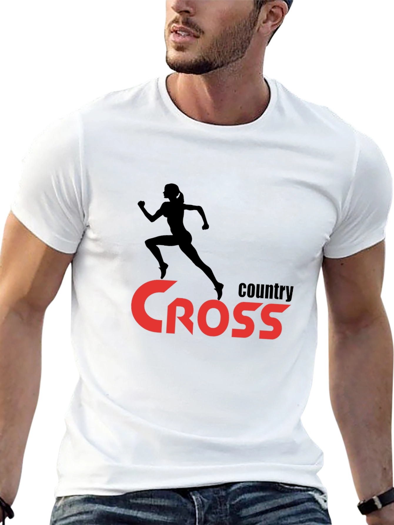 Country Cross Running Graphic Tee