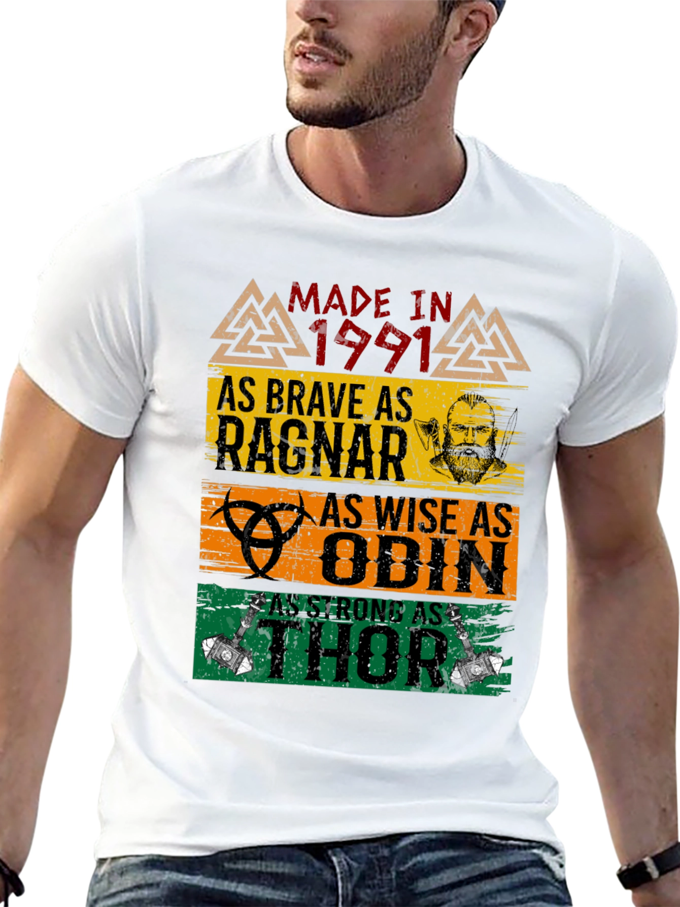 Made in 1991 Viking T-Shirt
