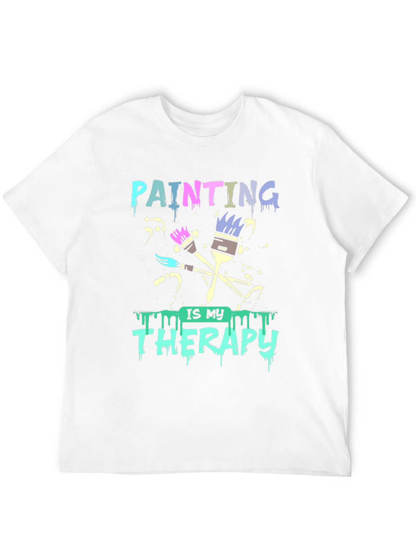 Painting is My Therapy Graphic Tee
