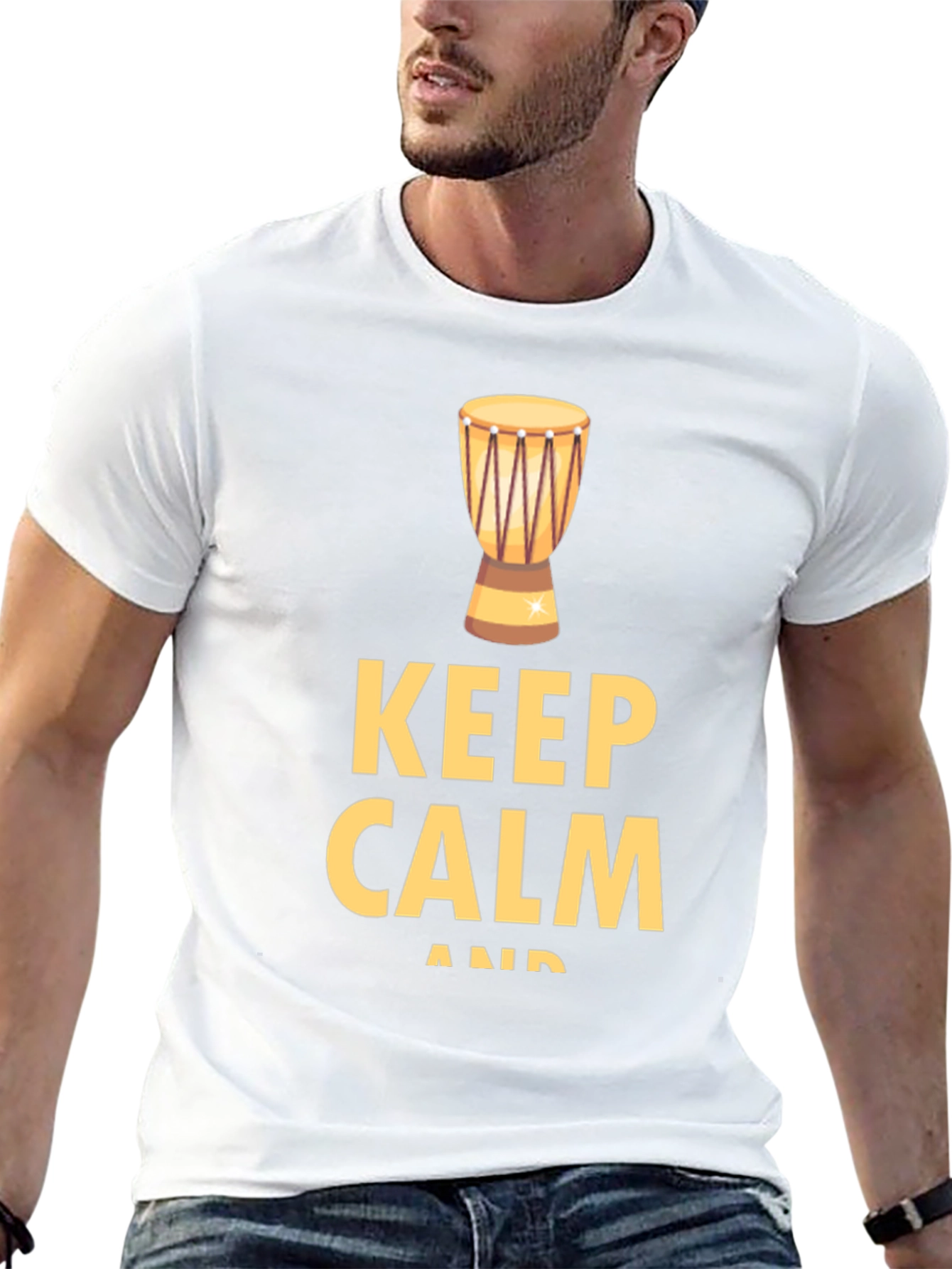 Keep Calm & Drum On T-Shirt