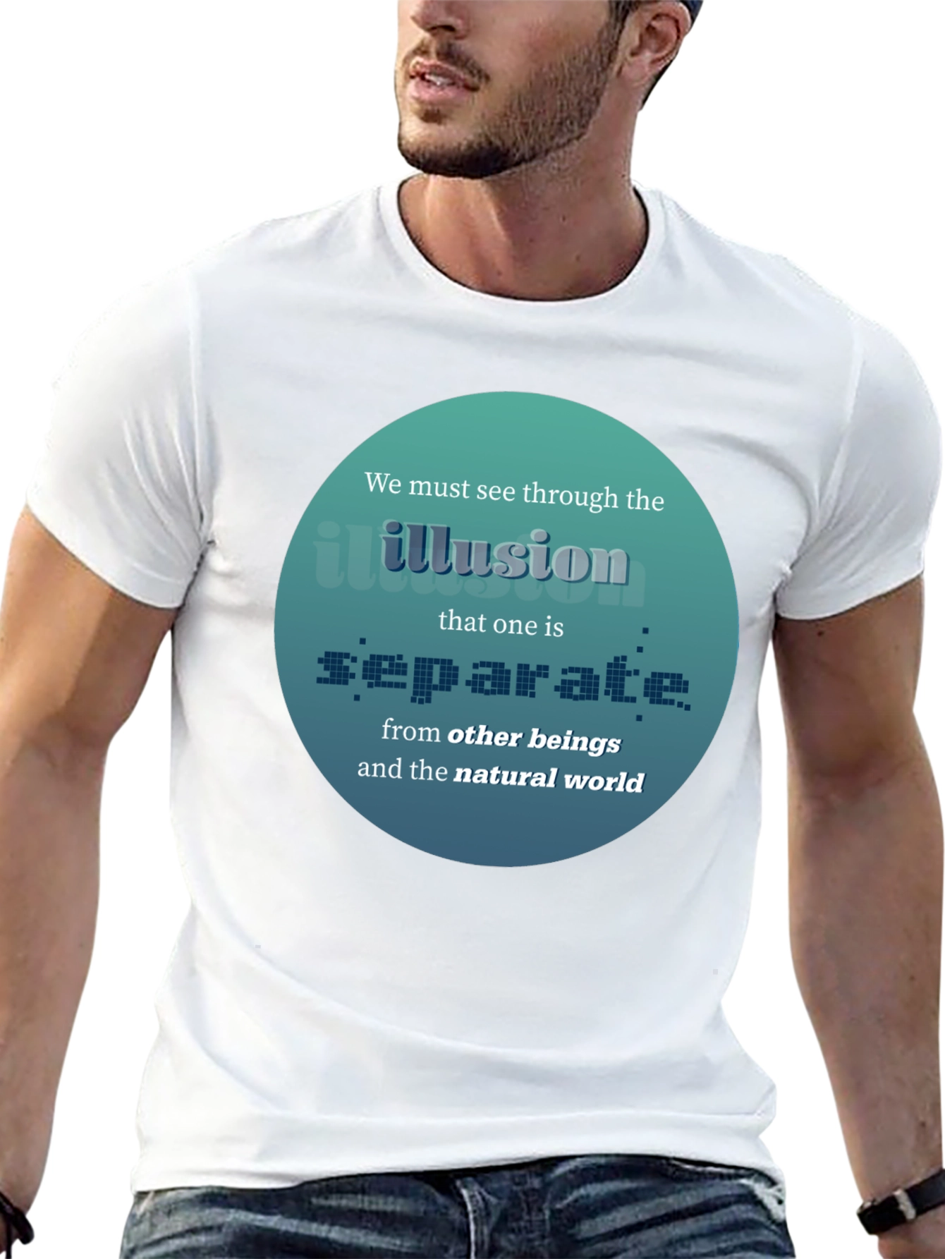 Illusion T-Shirt: See Through Separation