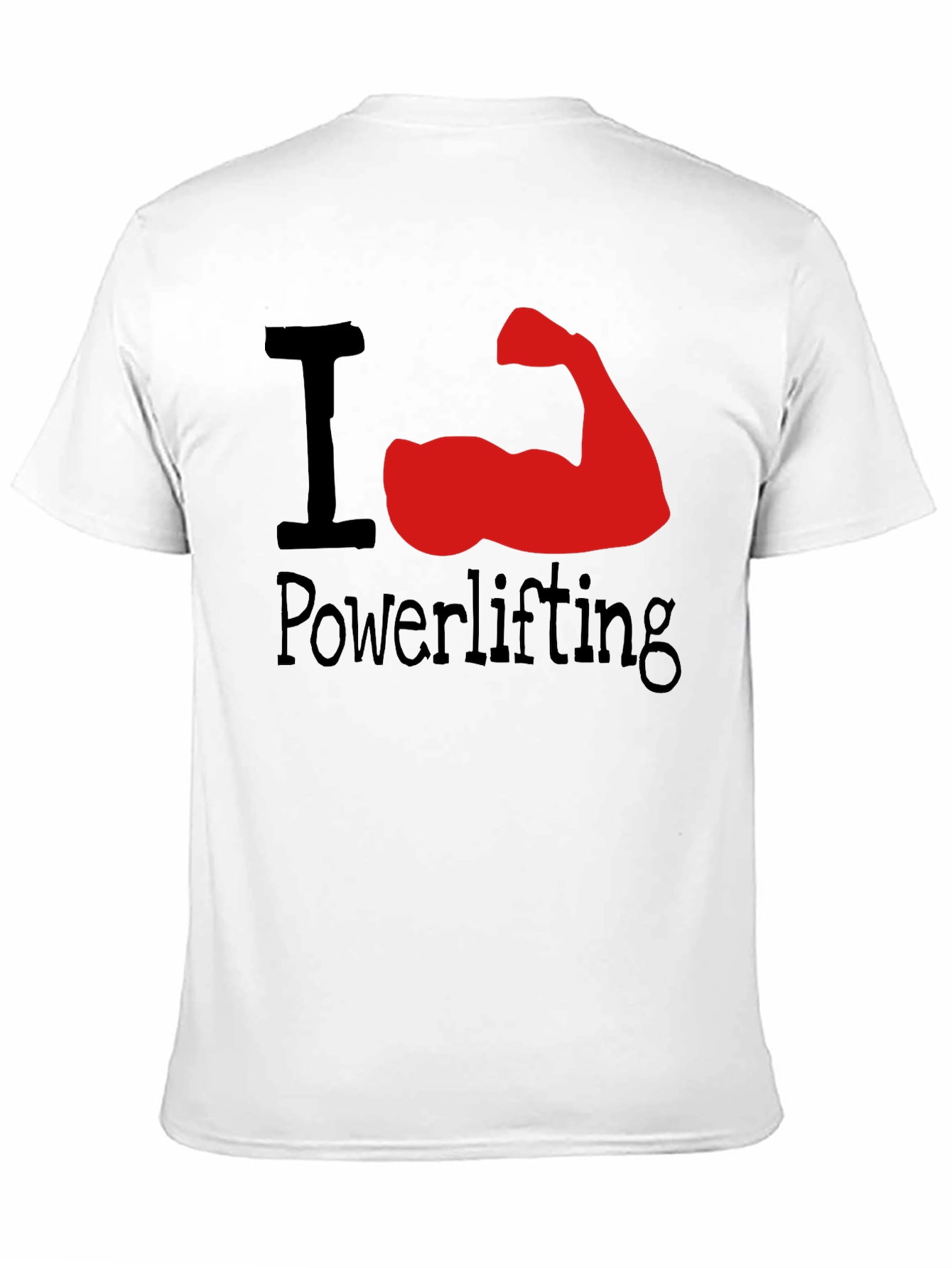 I Heart Powerlifting Graphic Tee