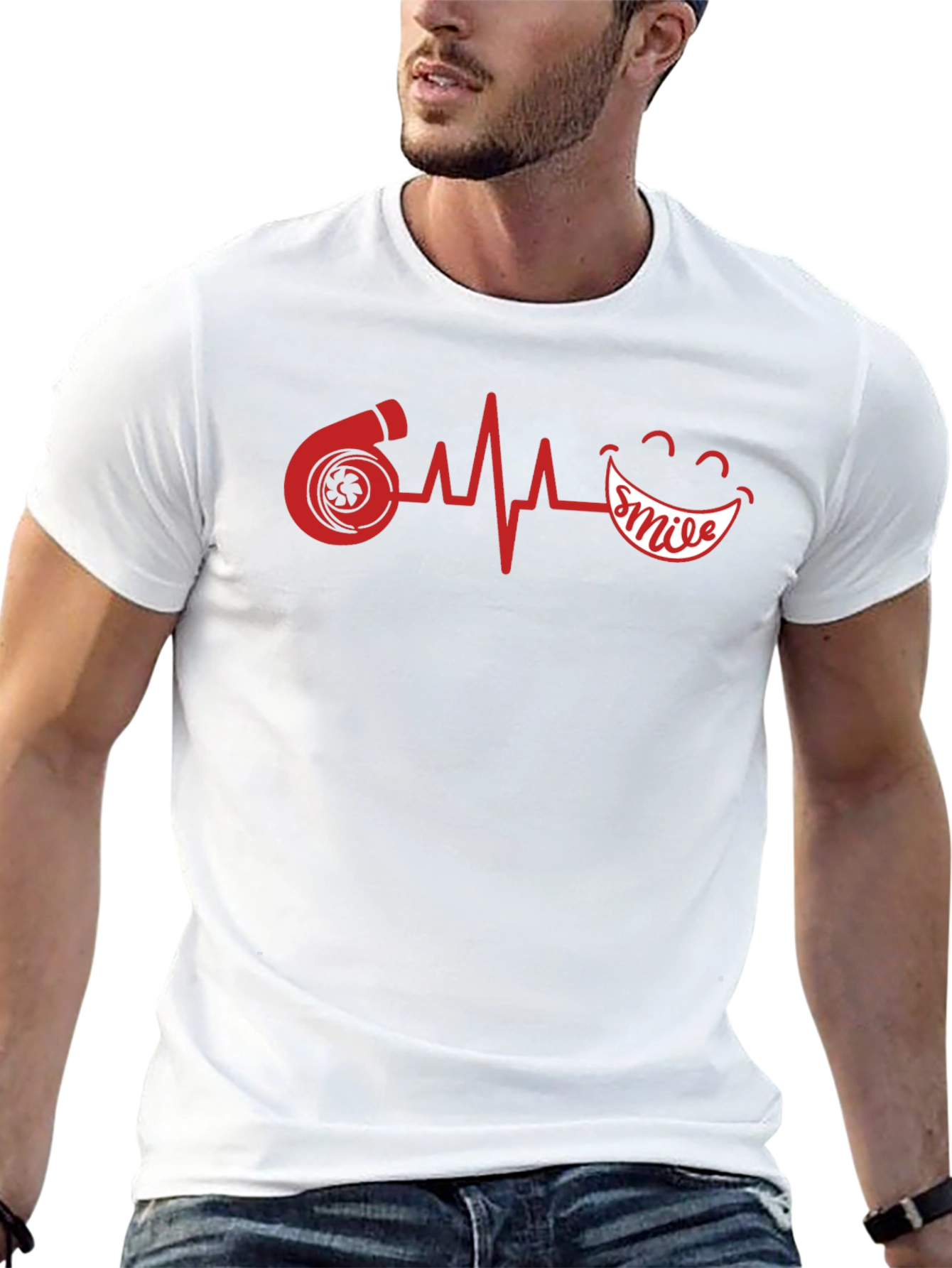 Turbo Smile T-Shirt - Car Enthusiast Apparel