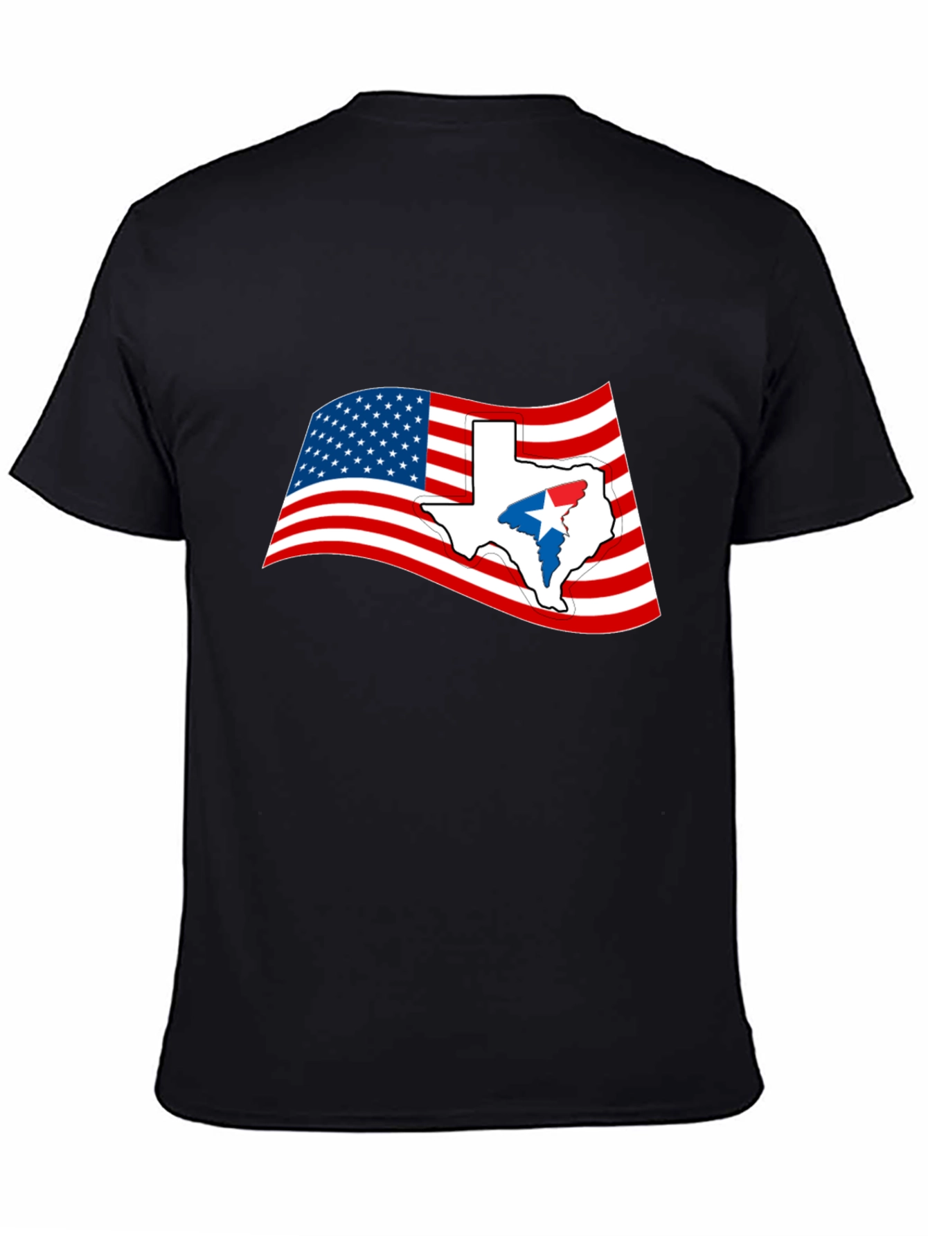 Texas Flag Graphic Tee - USA Pride