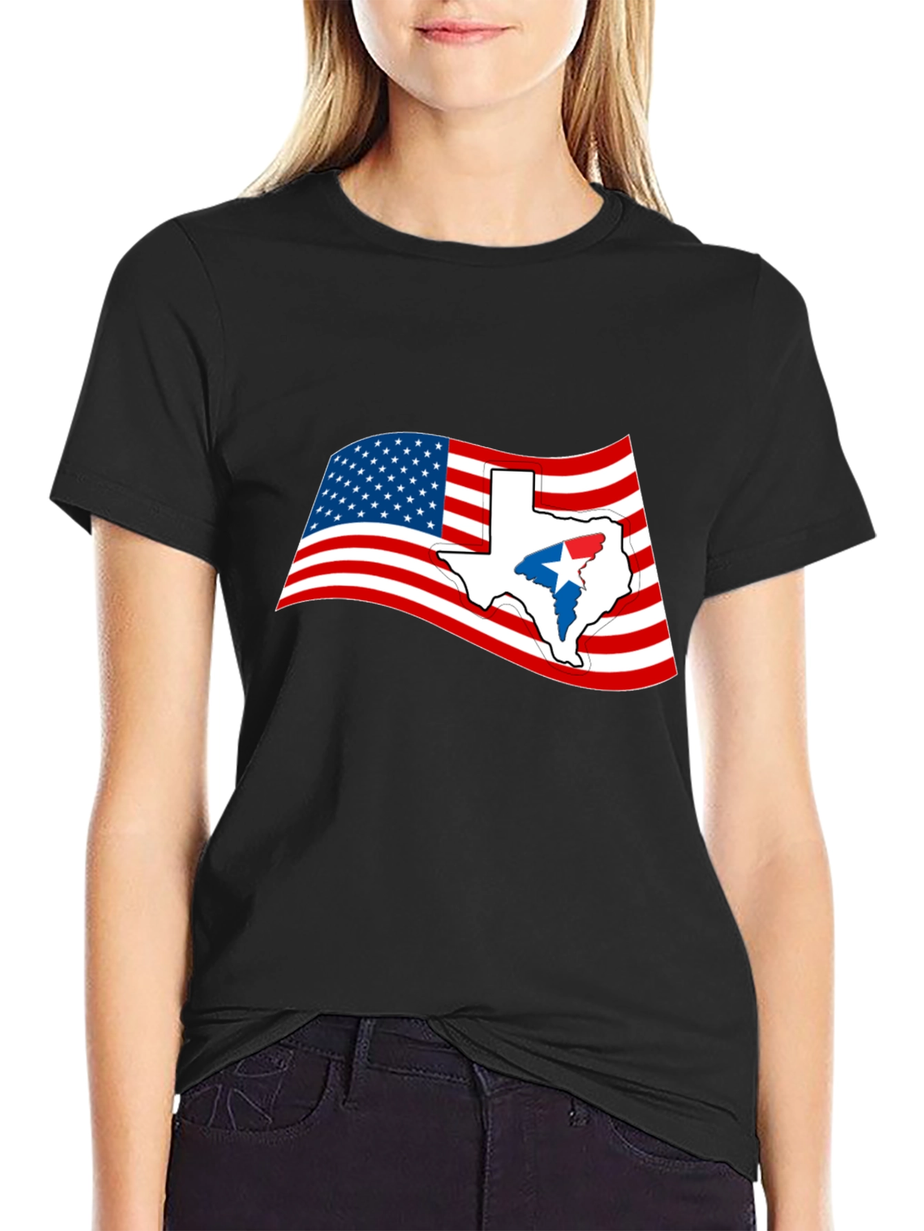 Texas Flag Graphic Tee - USA Pride