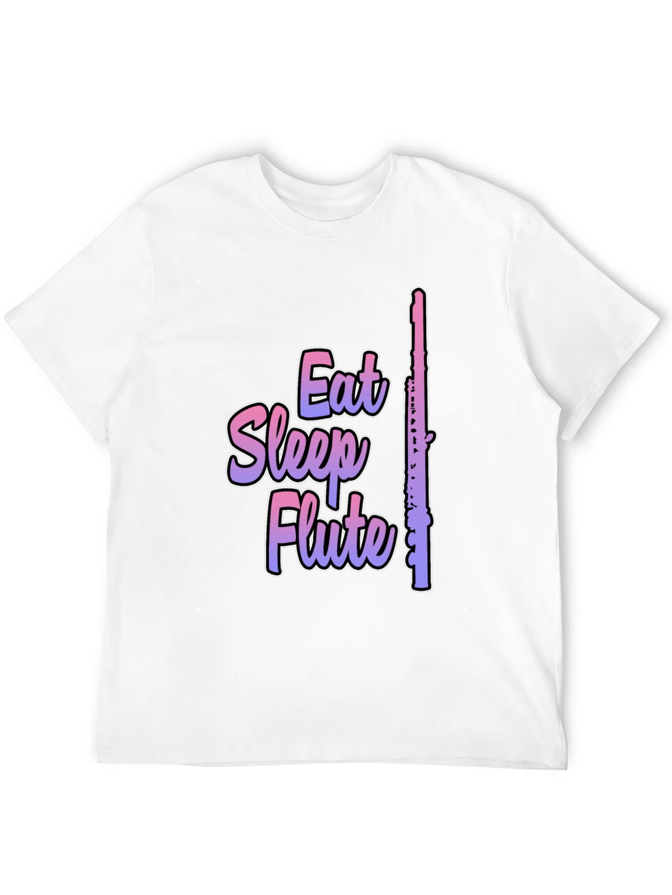 Eat Sleep Flute T-Shirt - Musician Gift