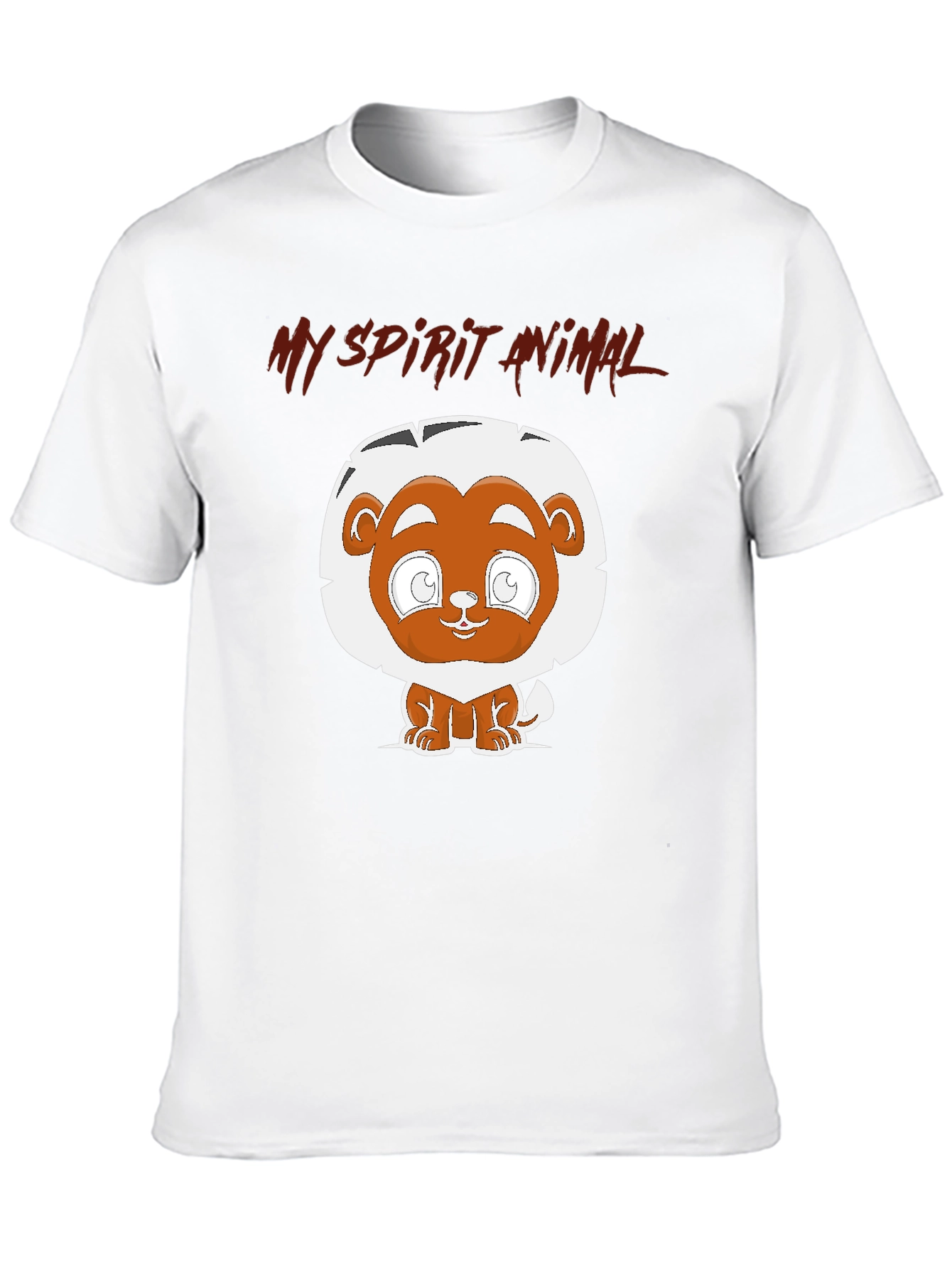 My Spirit Animal Lion Graphic Tee