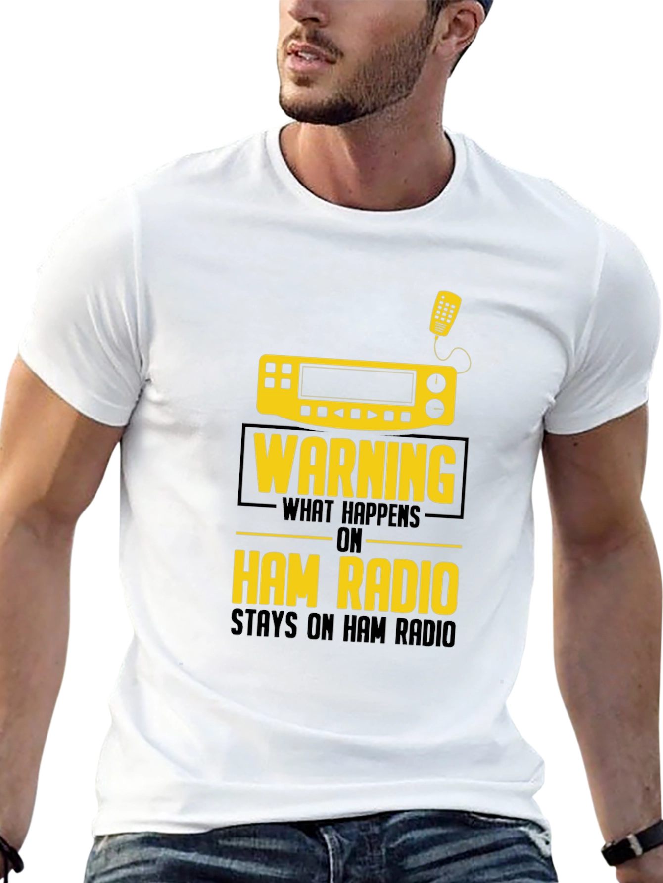 Ham Radio Warning T-Shirt - Operator Gift
