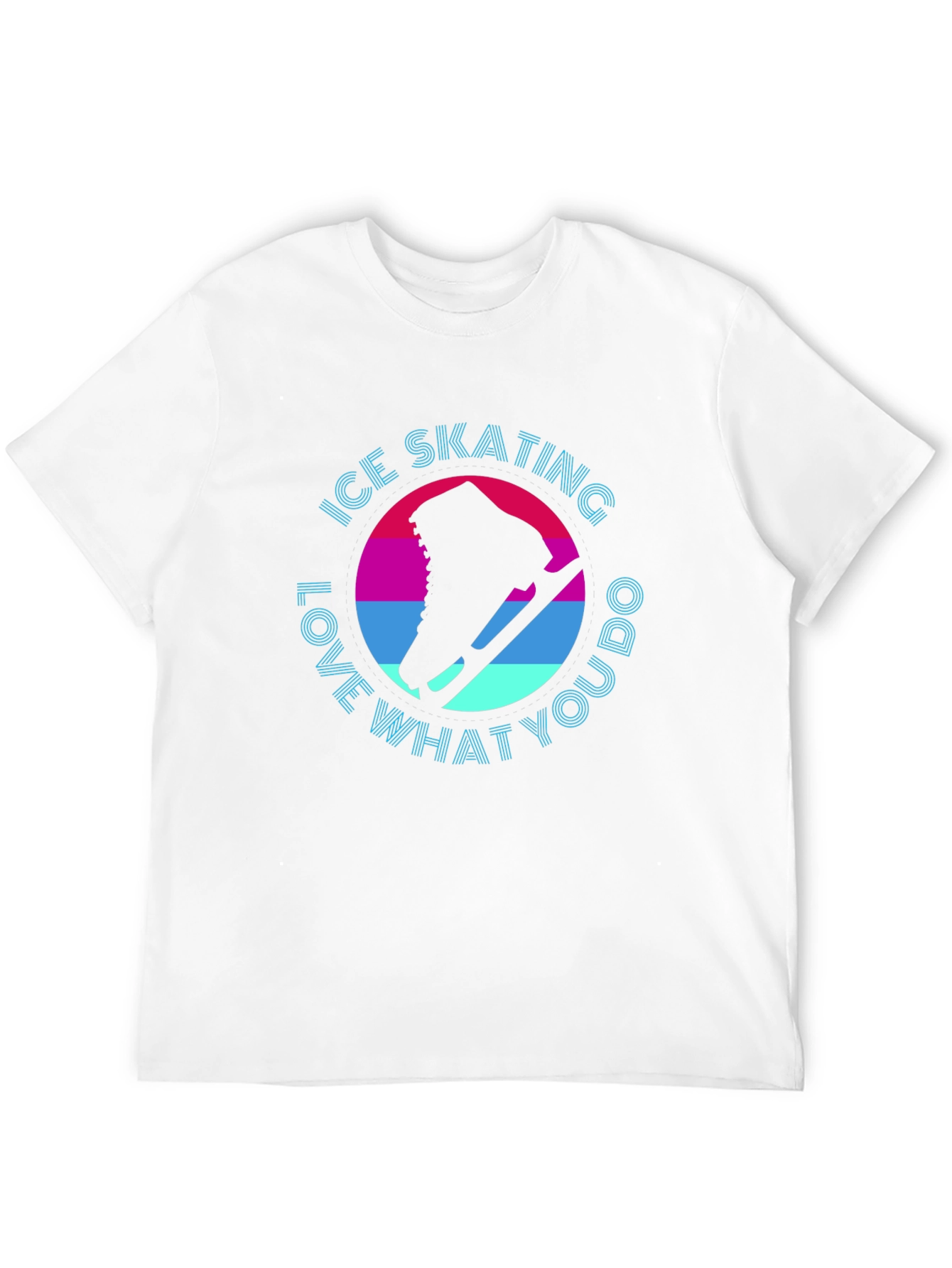 Ice Skating Graphic Tee - Love What You Do