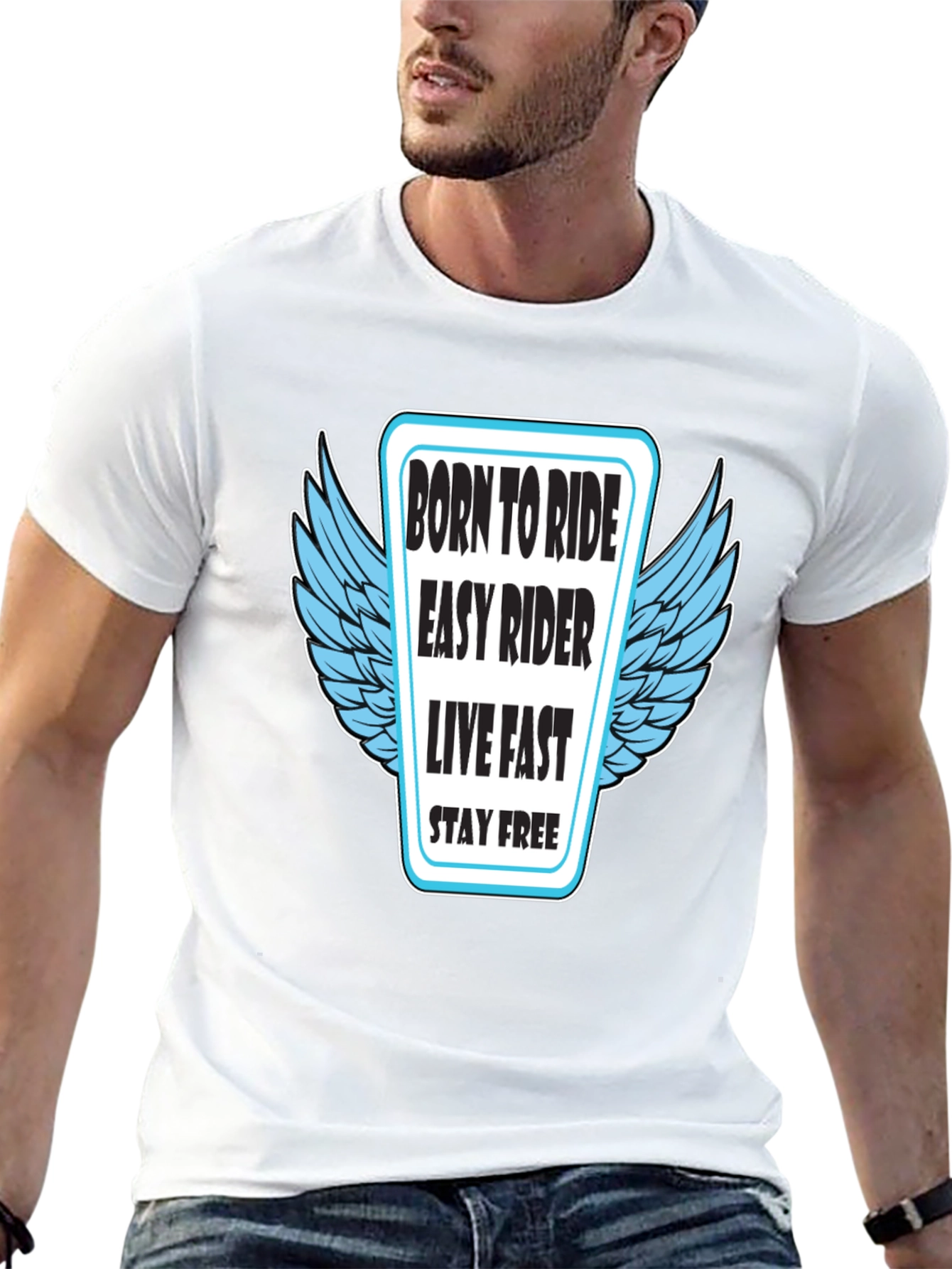 Born to Ride Easy Rider Graphic Tee