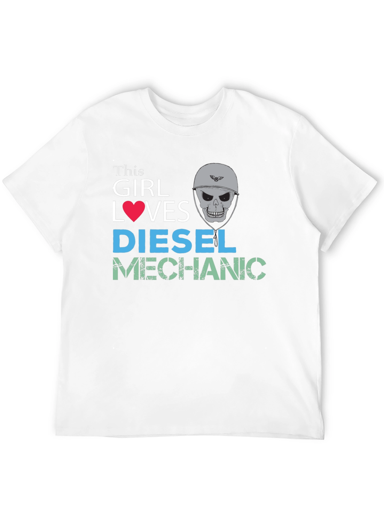 Diesel Mechanic Girl T-Shirt