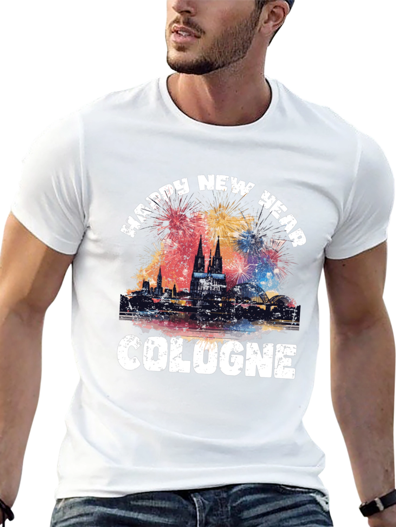 Cologne Happy New Year T-Shirt