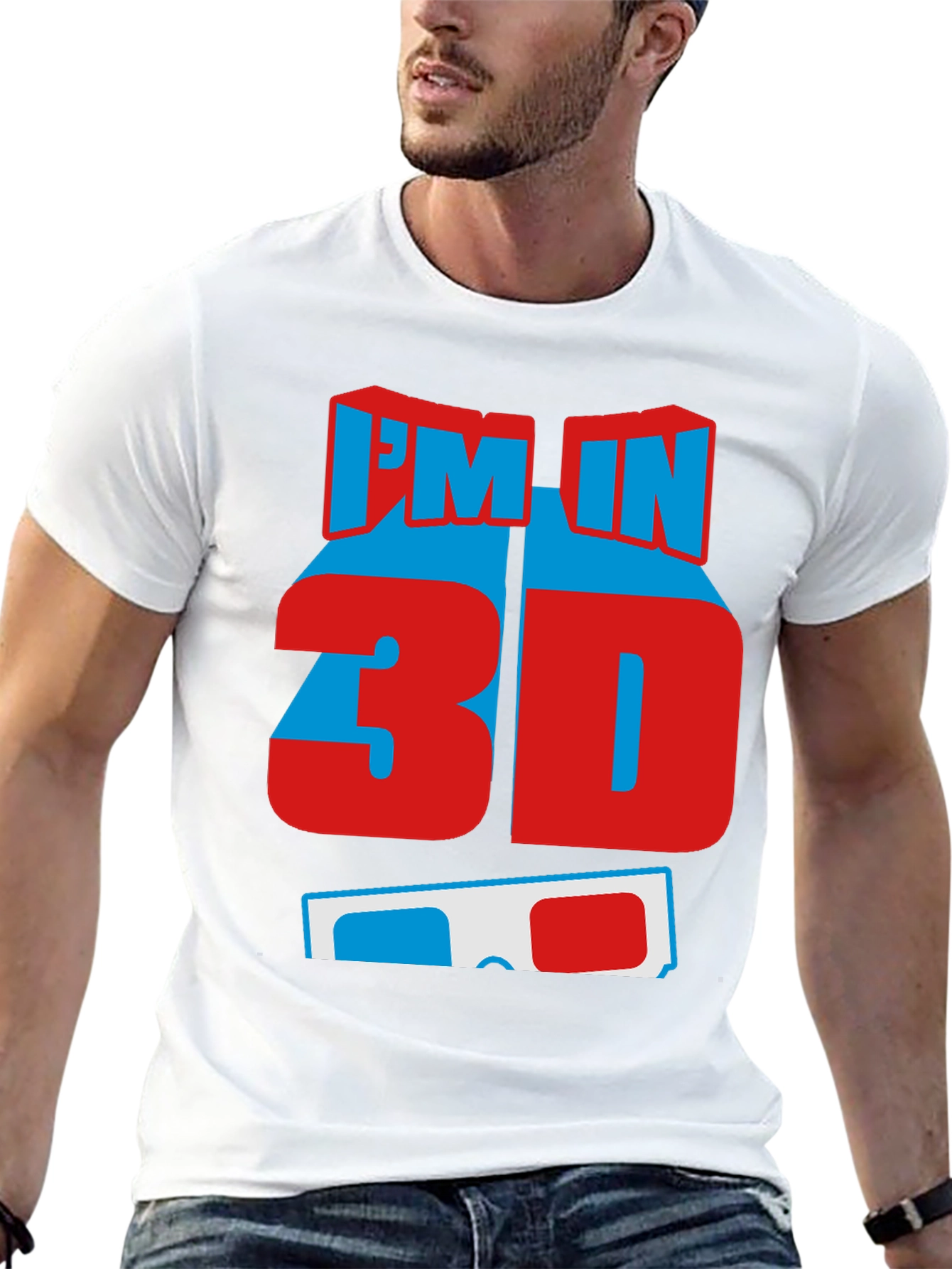 Im In 3D T-Shirt - Fun Graphic Tee