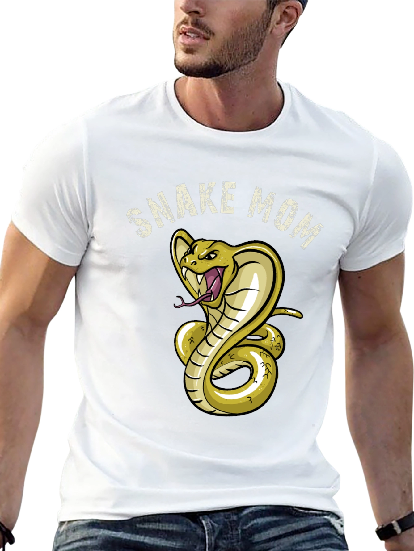 Snake Mom T-Shirt - Cobra Graphic Tee