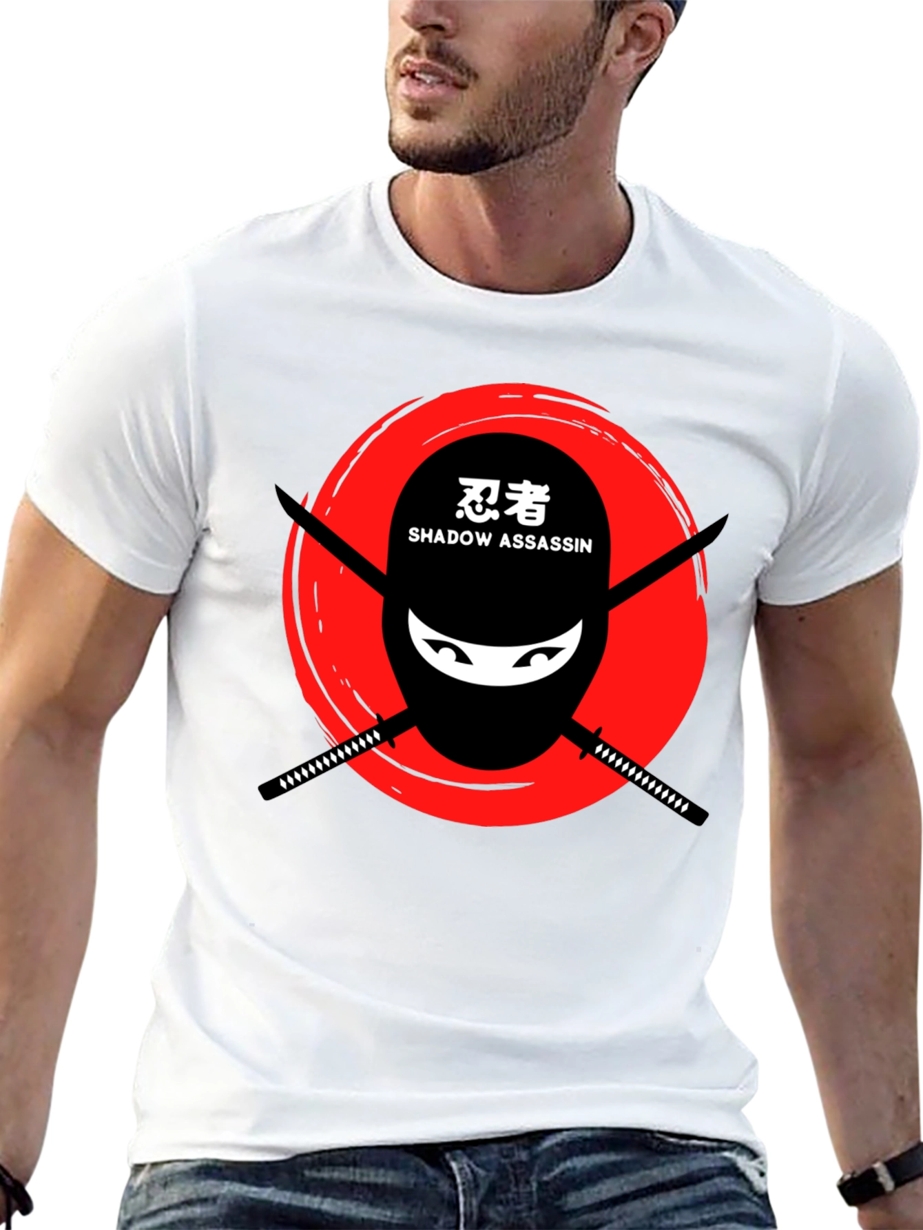 Ninja Shadow Assassin Graphic T-Shirt