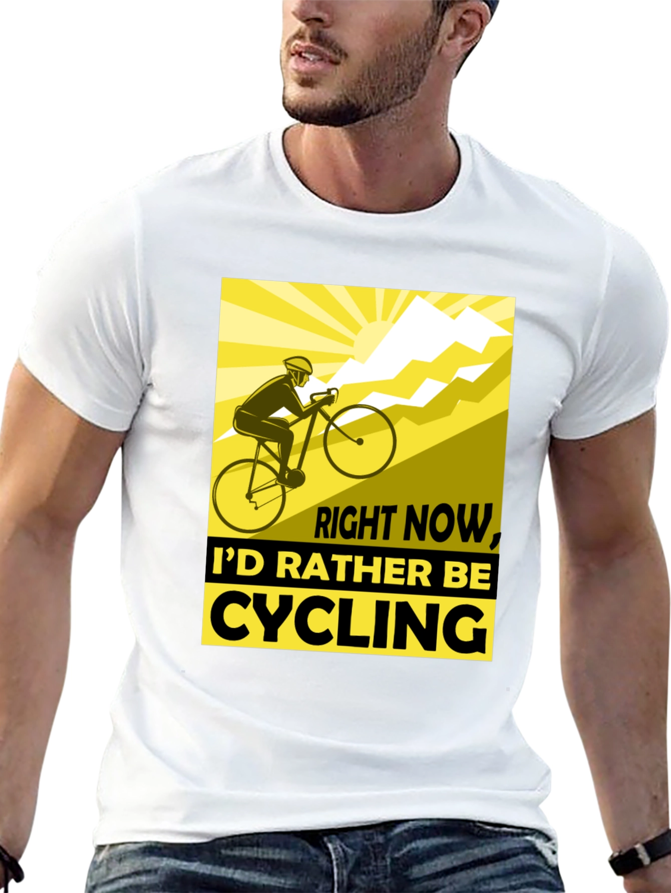 Cycling Enthusiast Black T-Shirt