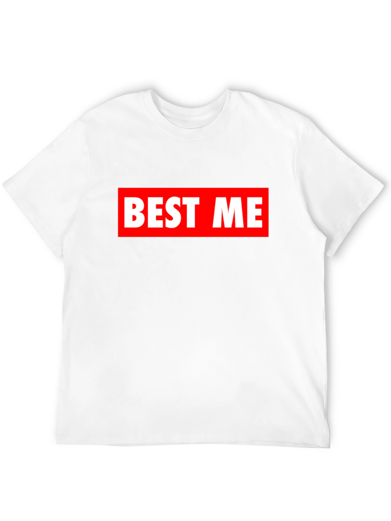 BEST ME Bold Graphic T-Shirt - Modern Casual Tee