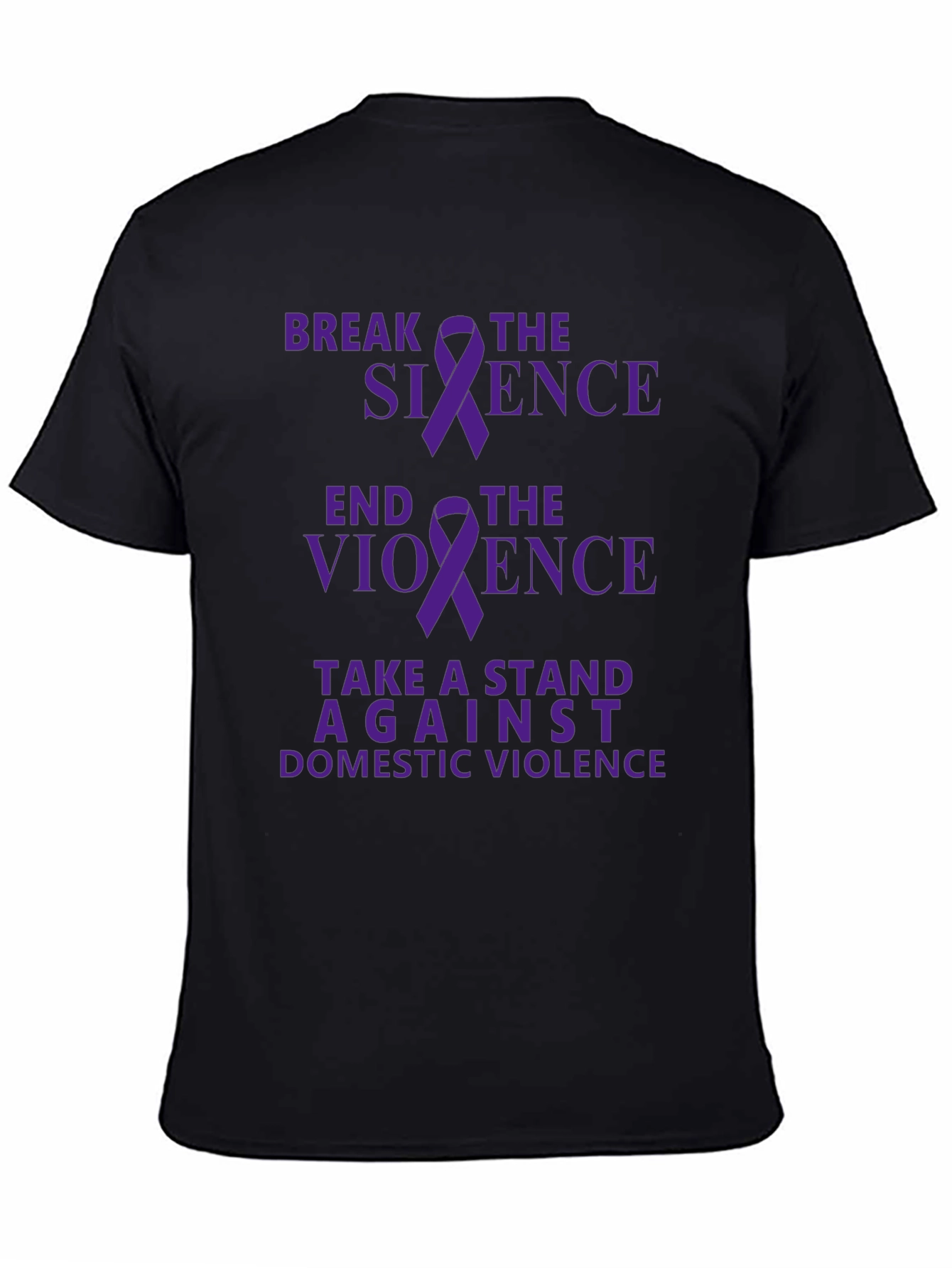 Break the Silence T-Shirt: End Domestic Violence