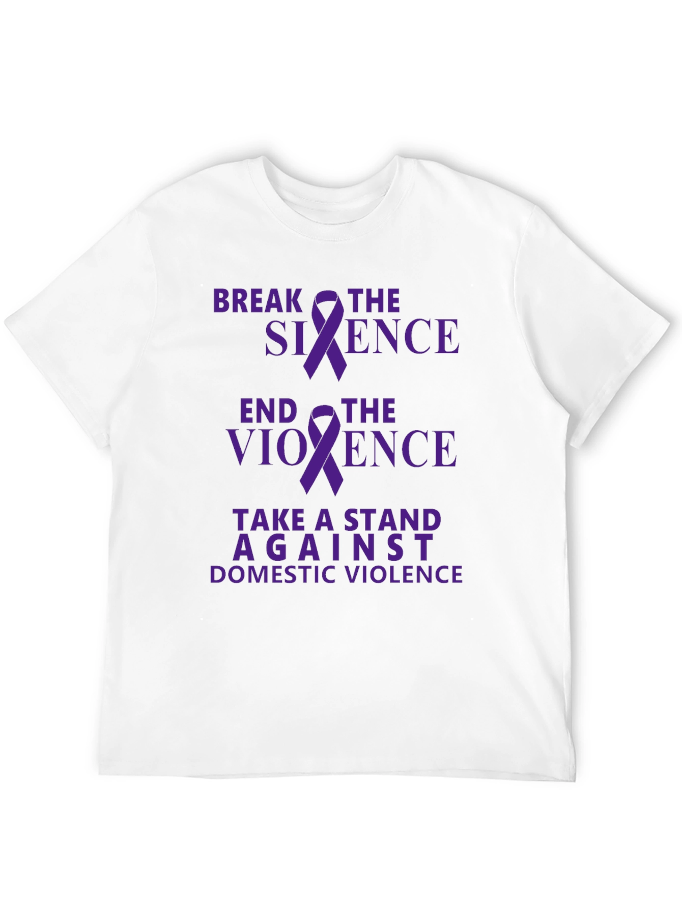 Break the Silence T-Shirt: End Domestic Violence