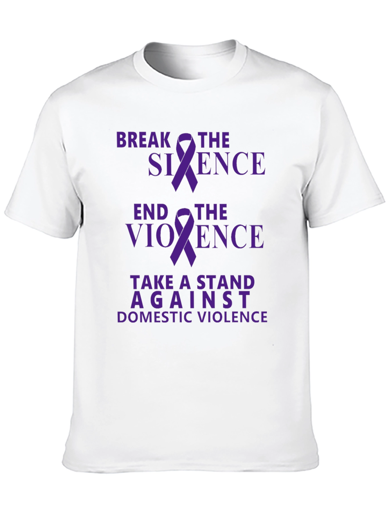 Break the Silence T-Shirt: End Domestic Violence