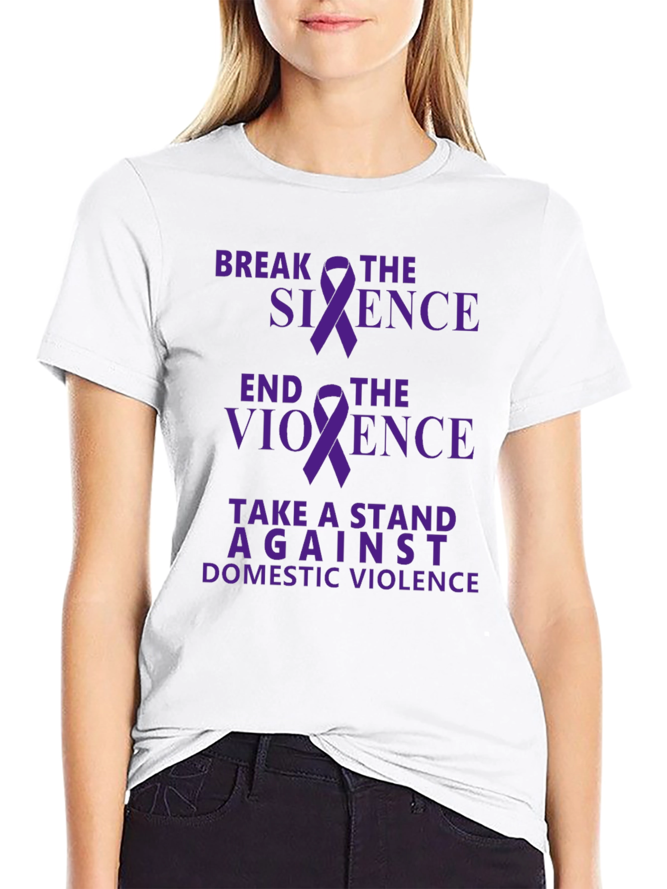 Break the Silence T-Shirt: End Domestic Violence