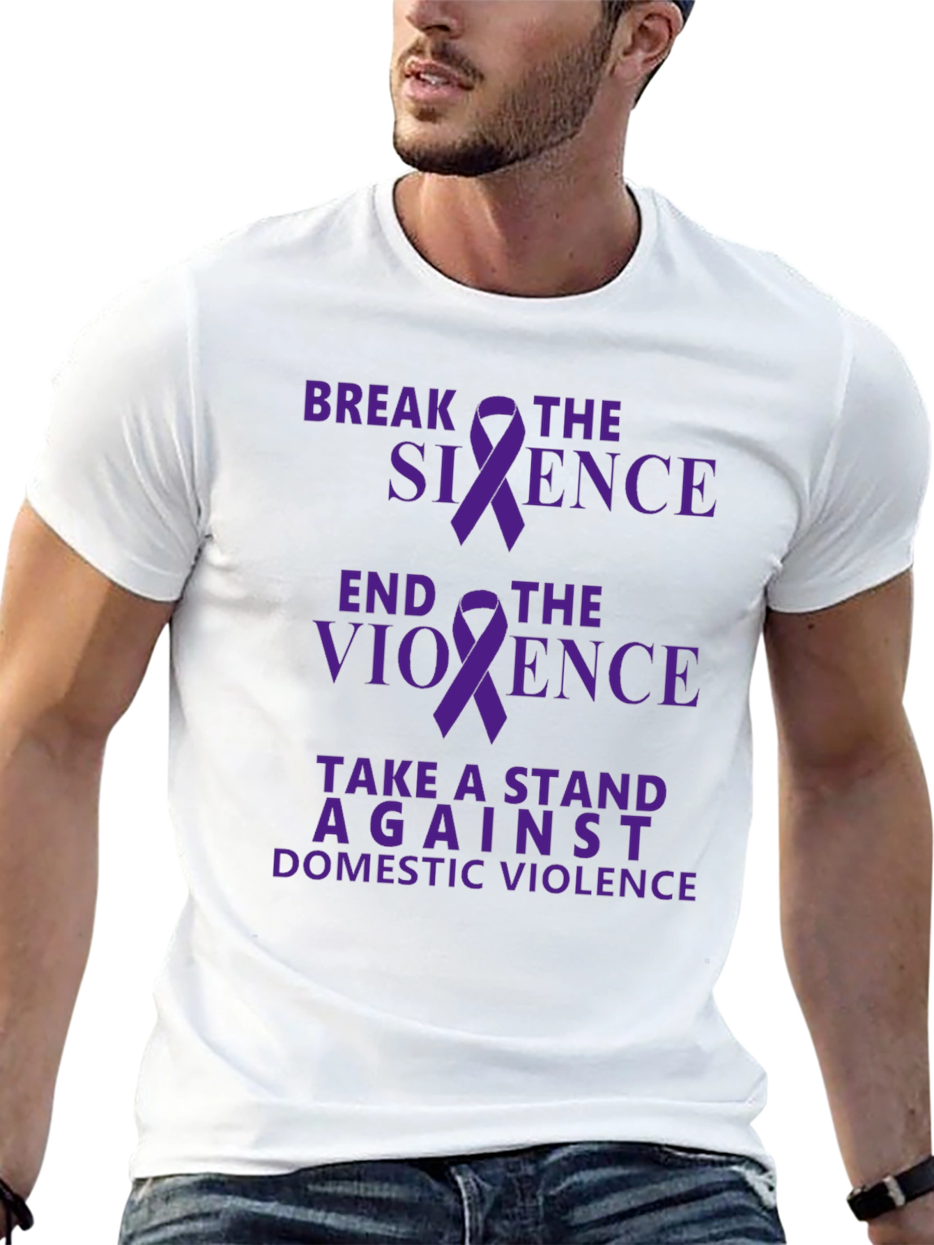 Break the Silence T-Shirt: End Domestic Violence