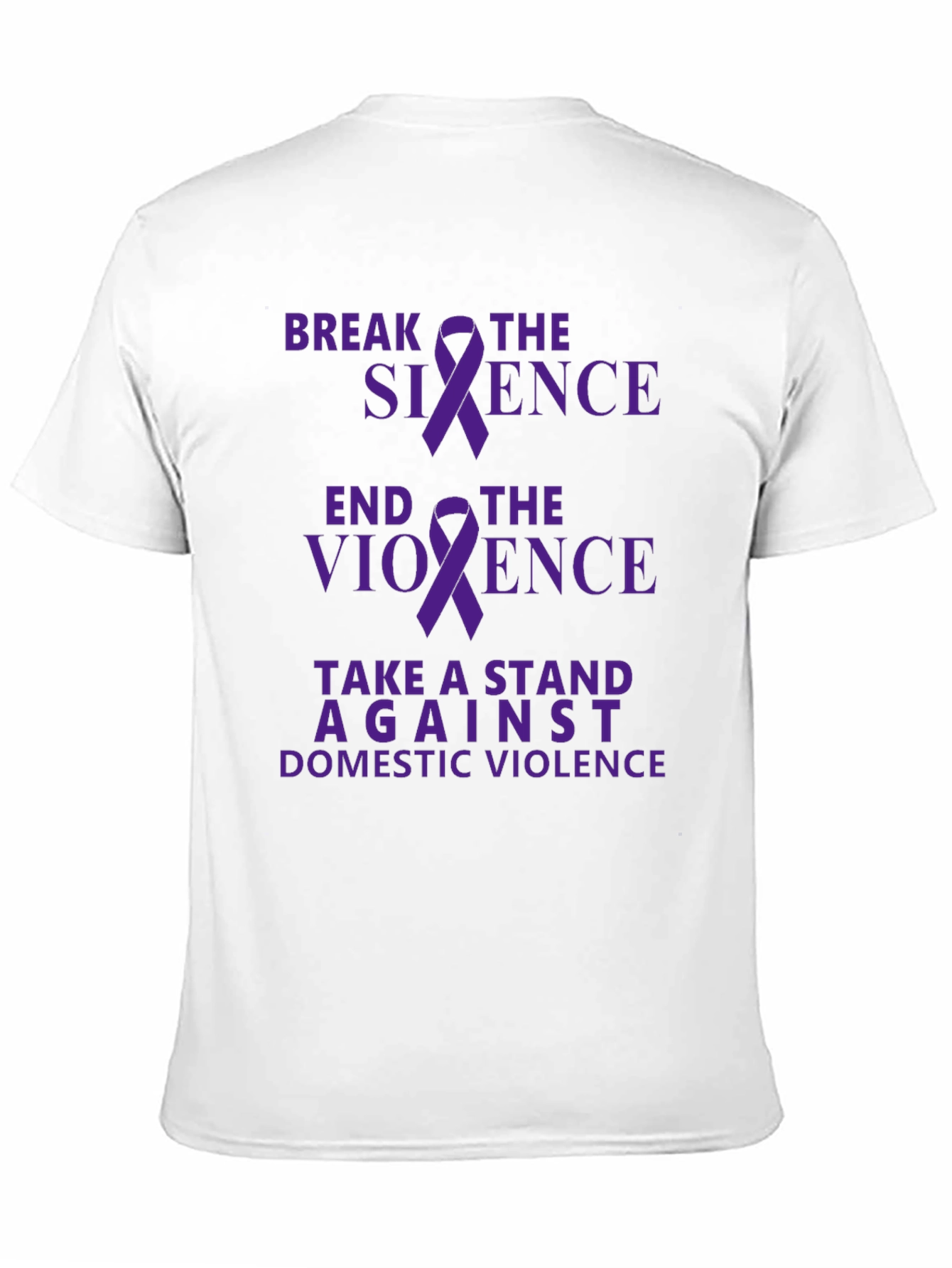 Break the Silence T-Shirt: End Domestic Violence
